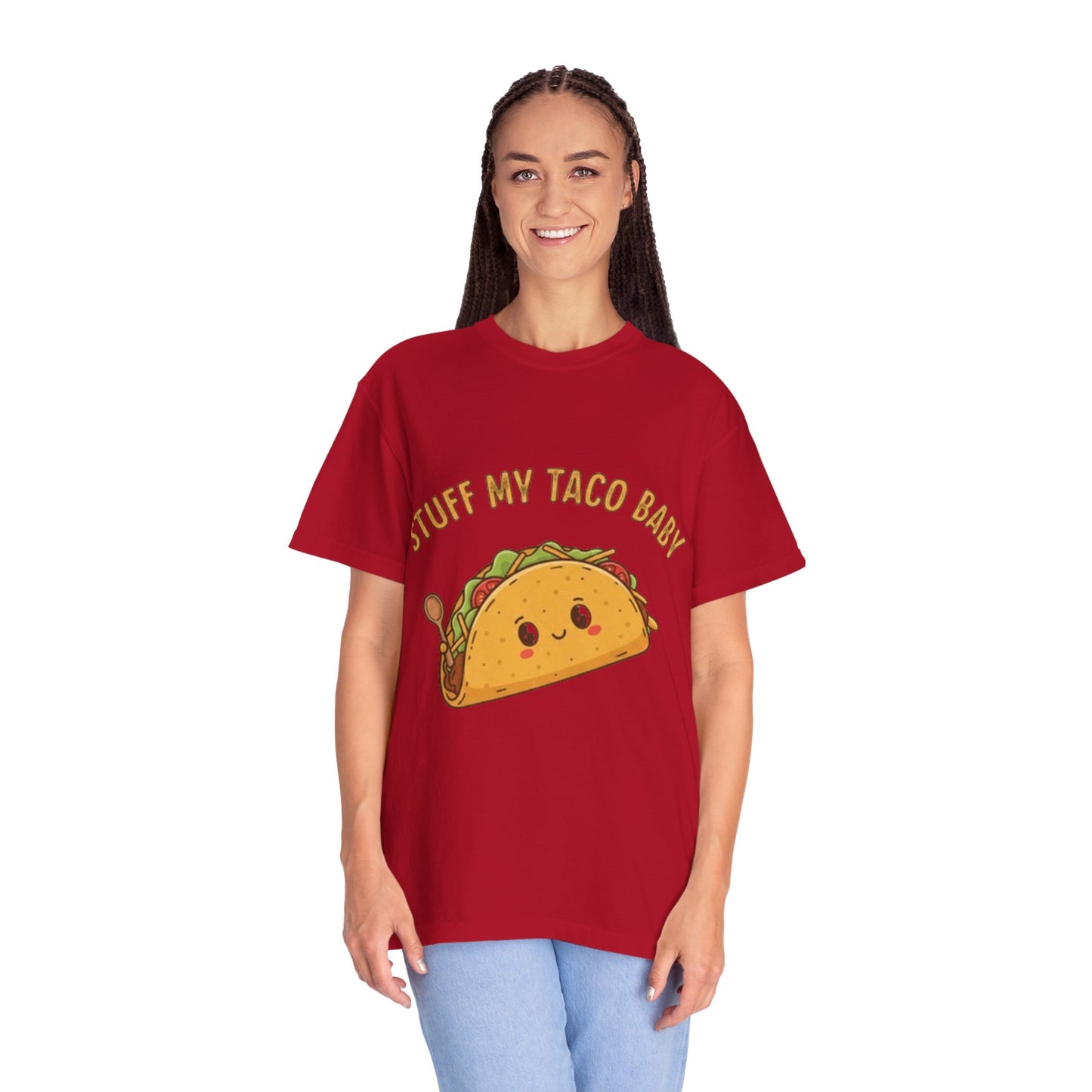 Cute Taco T-Shirt — 'Stuff My Taco Baby' / 'Pork It Good' Graphic Tee