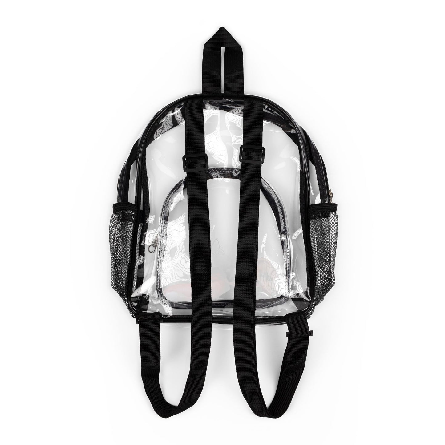 Transparent Stadium Backpack, Clear Bag for Concerts, Festivals, Sports Events, School, Travel, Compliant Rave Gear