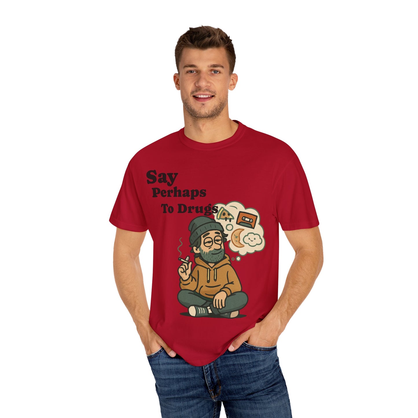 Chill Vibes T-Shirt with Humorous Graphic, Perfect for Casual Wear, Gift for Friends, Summer Outings, Festivals, and More