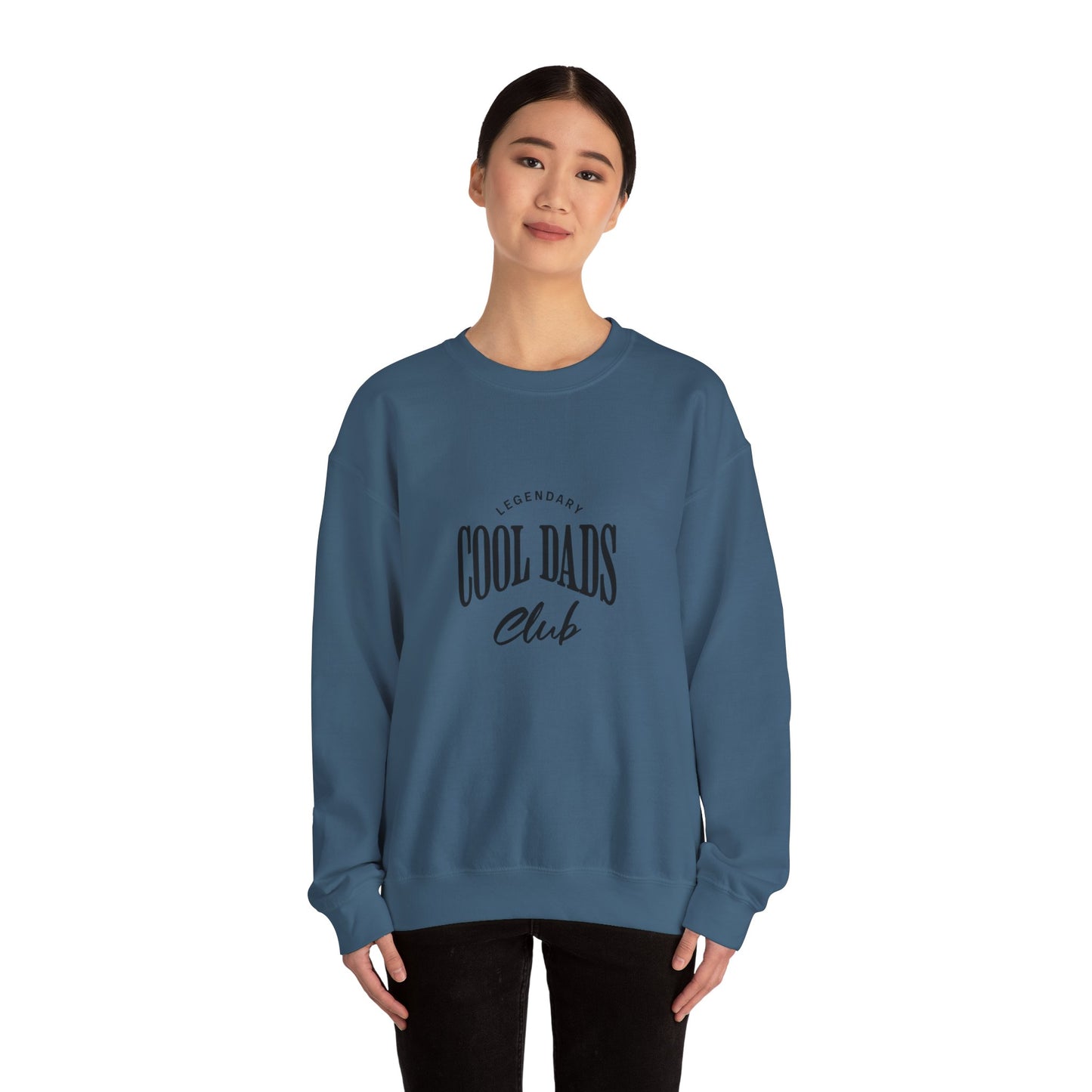 Legendary Cool Dads Crewneck Sweatshirt, Dad Gift, Father's Day Apparel, Casual Dad Wear, Gift for New Dads, Cool Dads Club