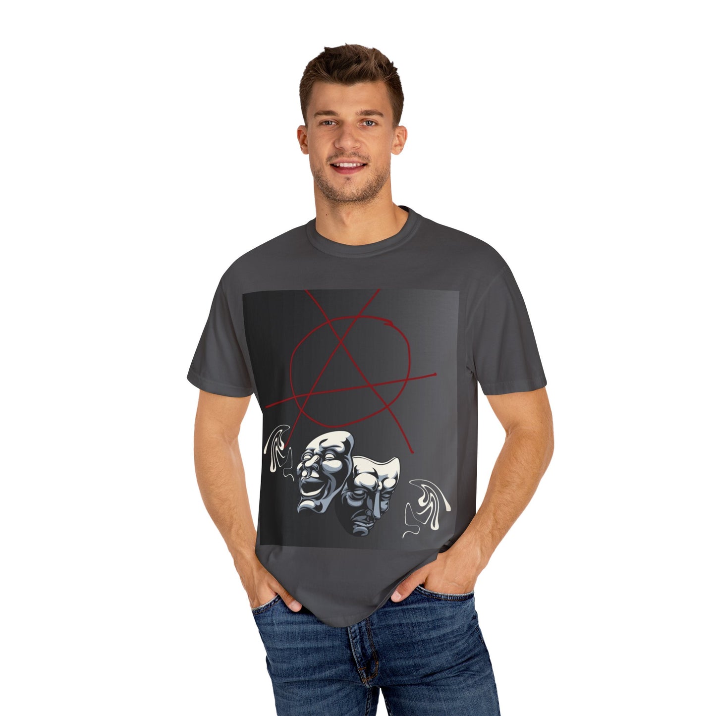 Edgy Graphic T-Shirt for Artsy Souls | Unisex Tee, Music Merchandise, Gift for Creatives, Festival Wear, Streetwear