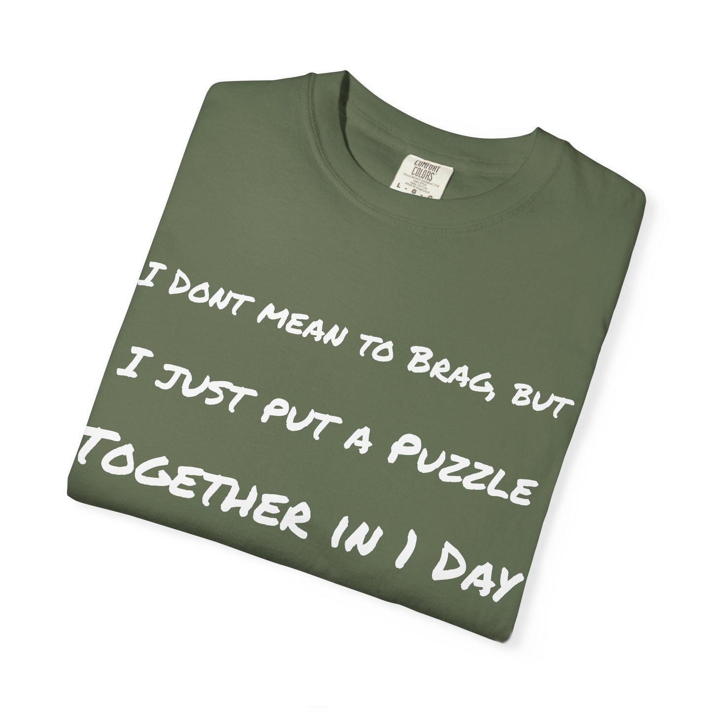 Funny Puzzle Lover T-Shirt, Perfect Gift for Gamers, Unisex Humor Tee, Birthday Gift, Casual Wear