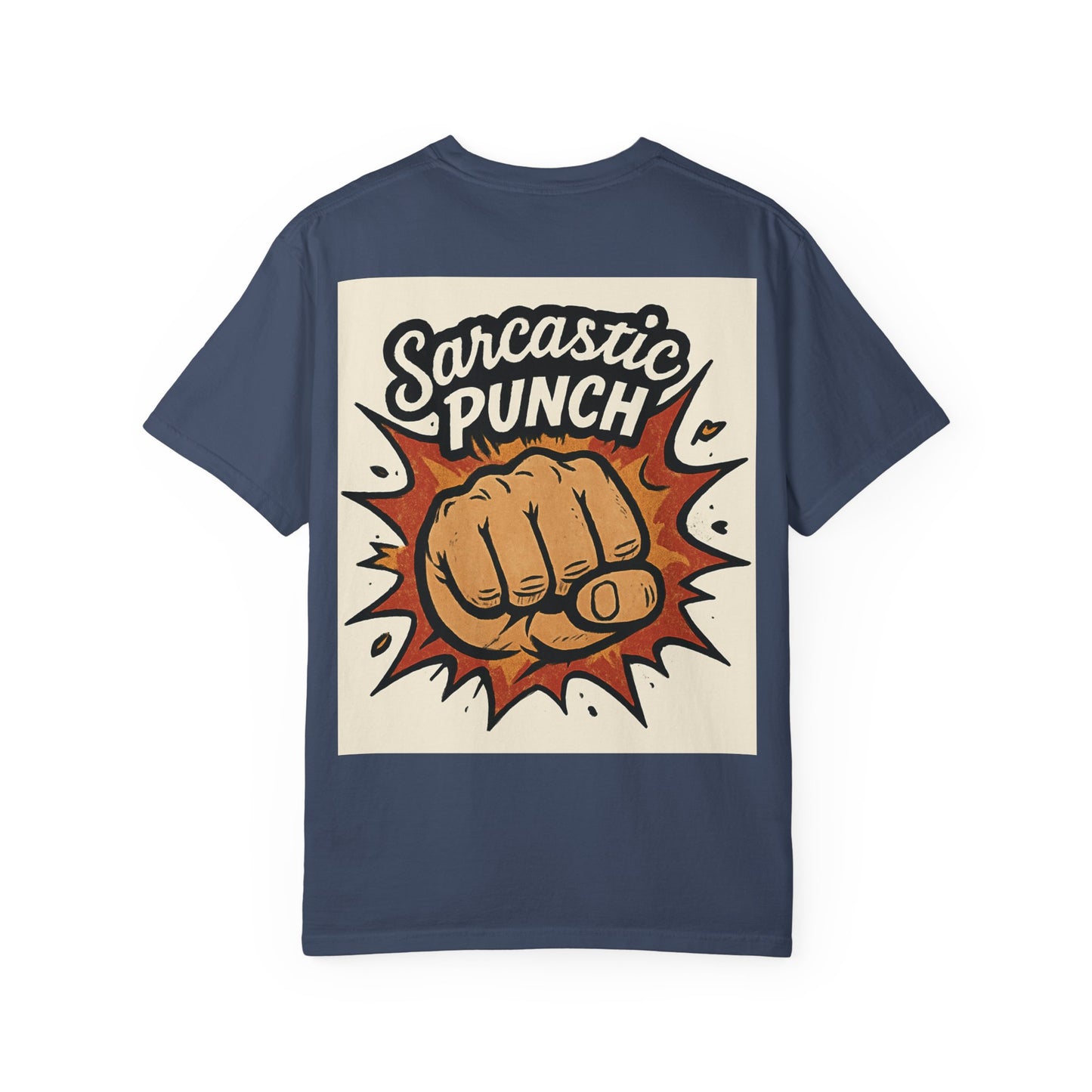Sarcastic Punch T-Shirt - Humor Tee, Gift for Sarcasm Lovers, Unisex Apparel, Funny Graphic Top, Casual Wear