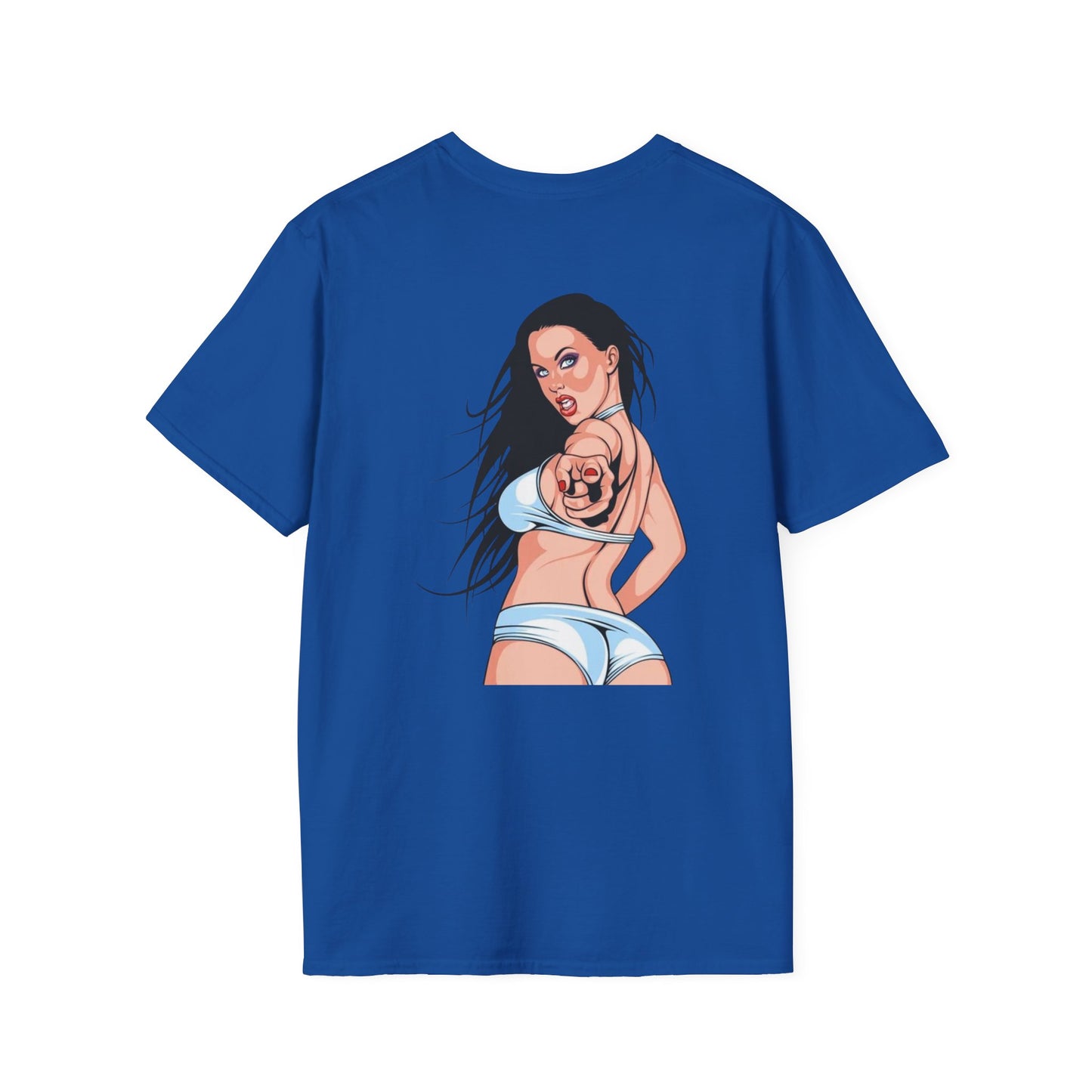 T-Shirt — "Rubber Buns and Liquor" Retro Breakfast & Whiskey Graphic Tee