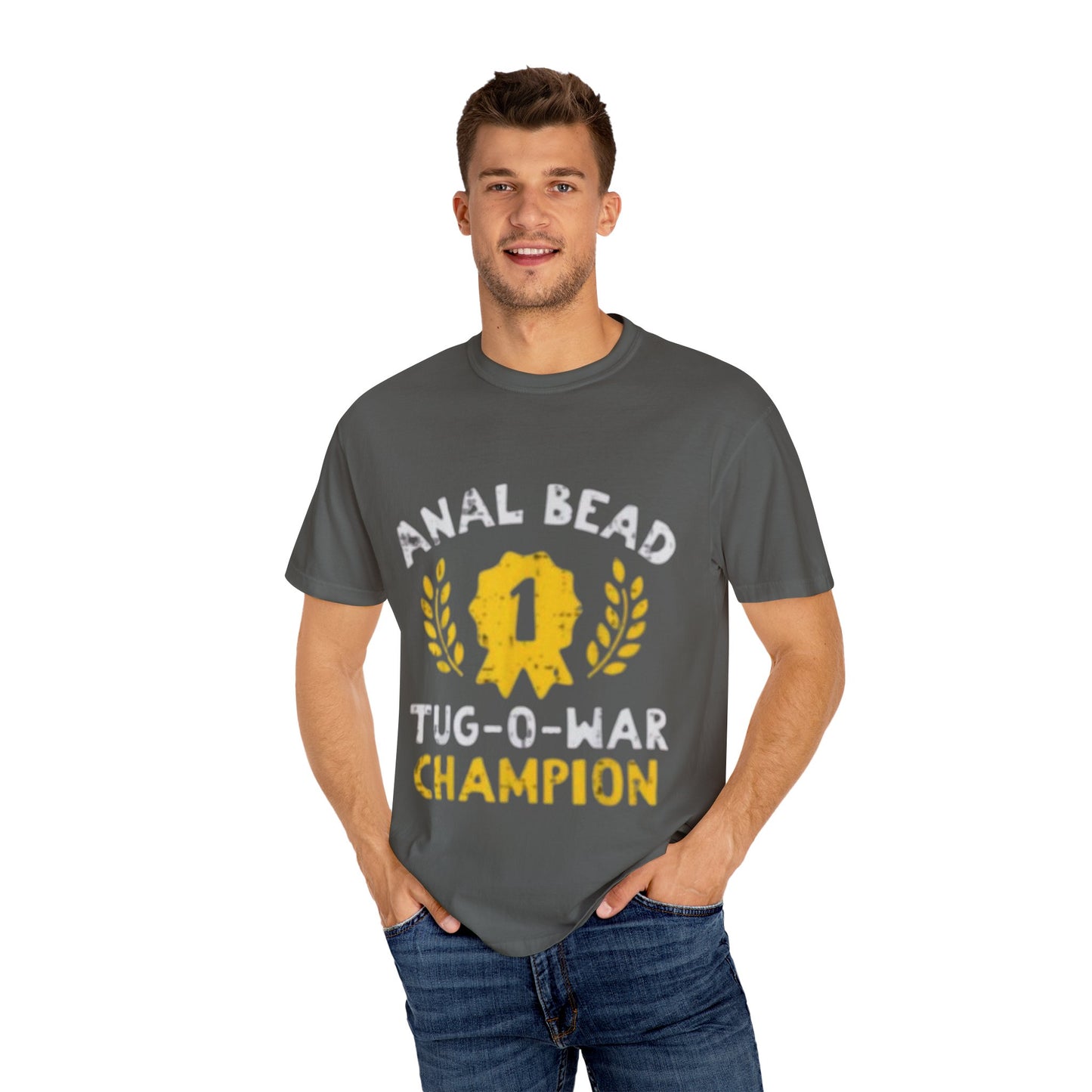 Funny Champion T-Shirt, Humorous Gift for Friends, Birthday Party Apparel, Unique Graphic Tee, Casual Wear, Party Wear