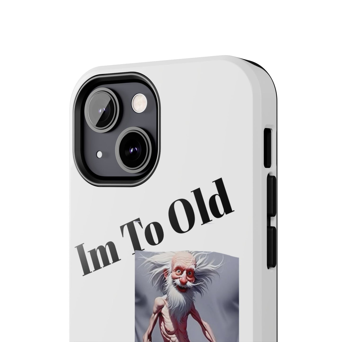 Humorous Tough Phone Cases, Quirky Phone Accessories, Gifts for Seniors, Fun Tech Gadgets, Unique Dad Gifts, Phone Protection
