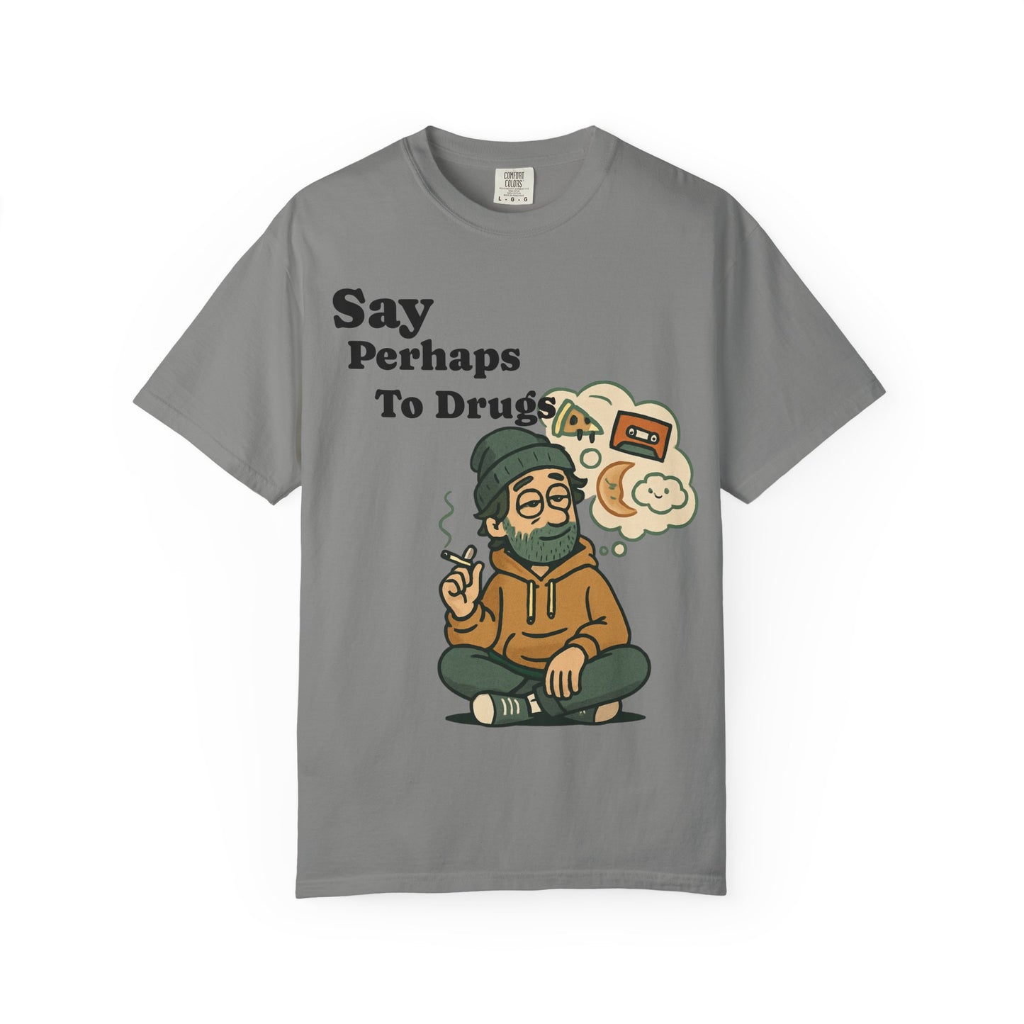 Chill Vibes T-Shirt with Humorous Graphic, Perfect for Casual Wear, Gift for Friends, Summer Outings, Festivals, and More