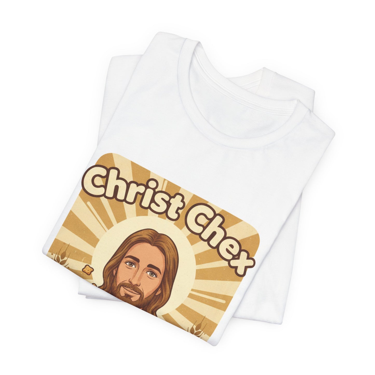 Christ Chex T‑Shirt — Funny Jesus Cereal Graphic Tee