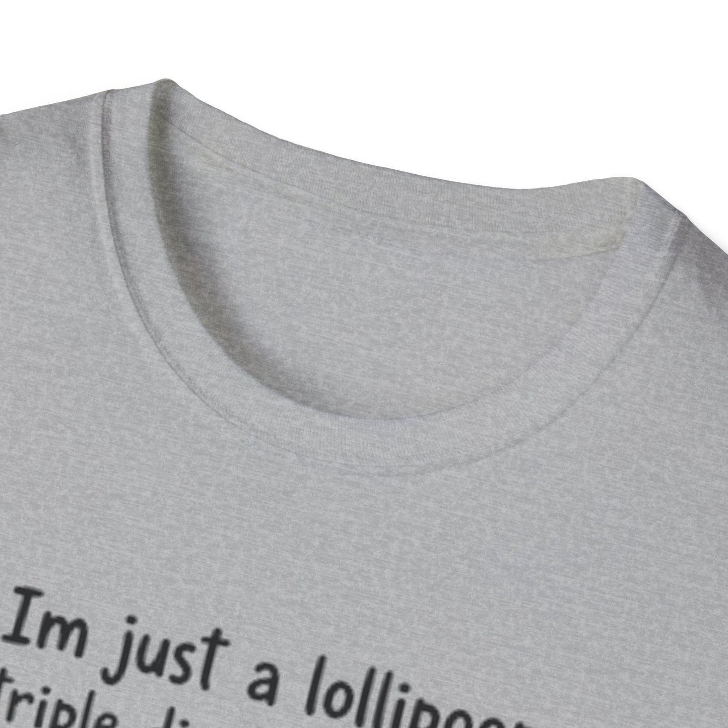 Psycho Lollipop T-Shirt — "I’m just a lollipop, triple dipped in pscho" Graphic Tee