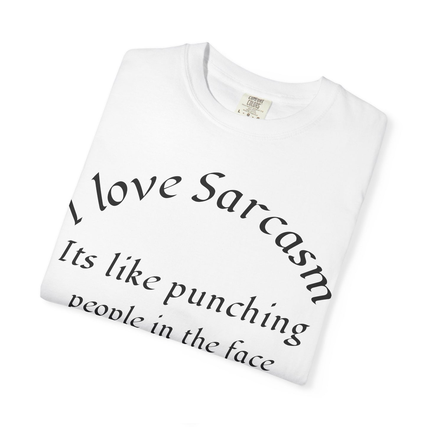 Sarcastic Punch T-Shirt - Humor Tee, Gift for Sarcasm Lovers, Unisex Apparel, Funny Graphic Top, Casual Wear