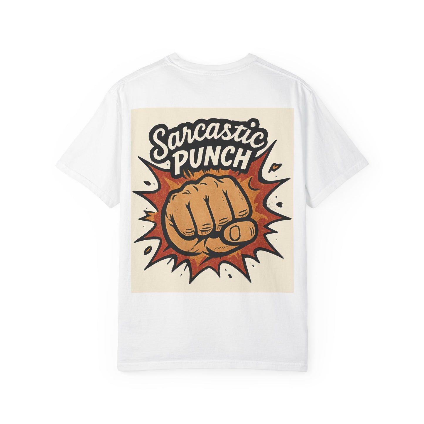 Sarcastic Punch T-Shirt - Humor Tee, Gift for Sarcasm Lovers, Unisex Apparel, Funny Graphic Top, Casual Wear