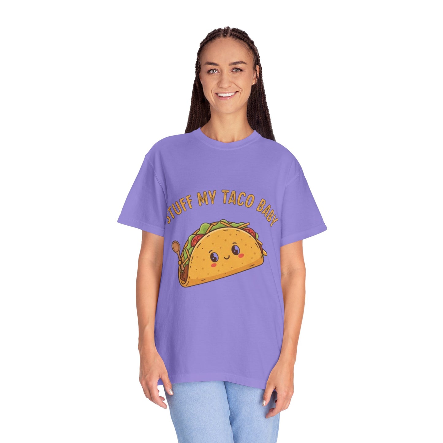 Cute Taco T-Shirt — 'Stuff My Taco Baby' / 'Pork It Good' Graphic Tee