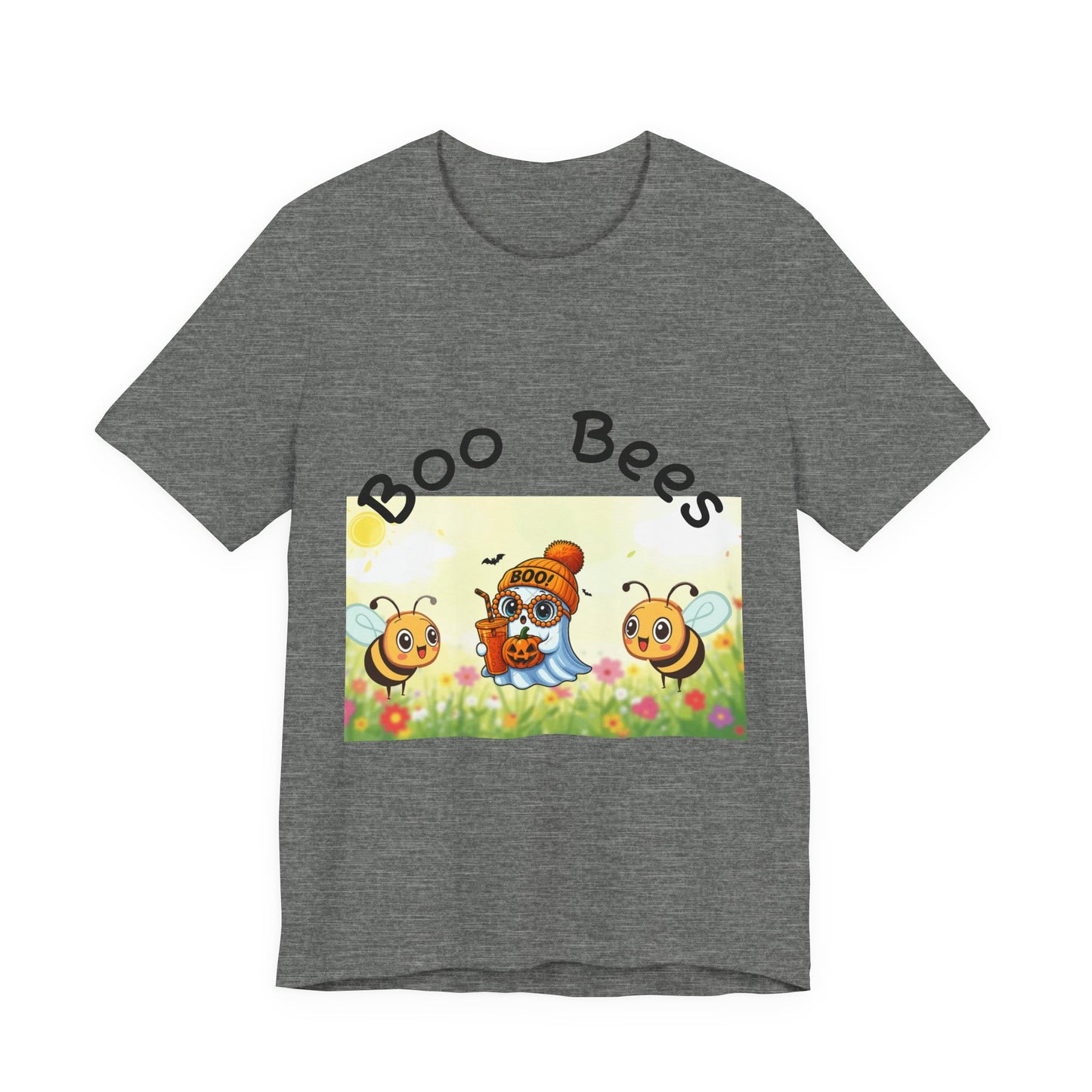 Cute Boo Bees Graphic Tee for Bee Lovers, Funny Bees Shirt, Unisex Summer T-Shirt, Gift for Nature Enthusiasts, Pollinator Awareness