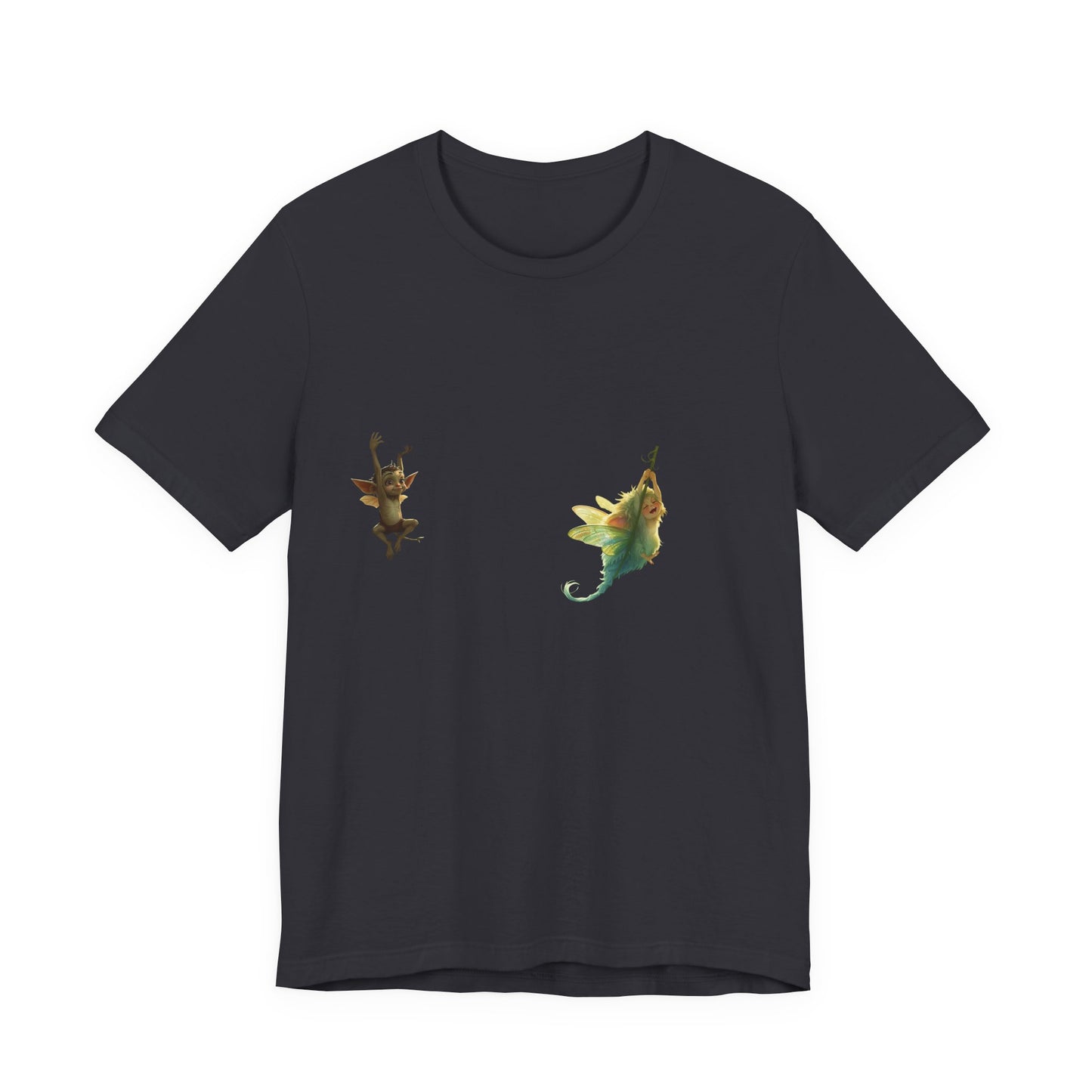 Whimsical Fairy T-Shirt, Fun Graphic Tee for Nature Lovers, Fantasy Top, Gift for Teens, Cute Casual Wear