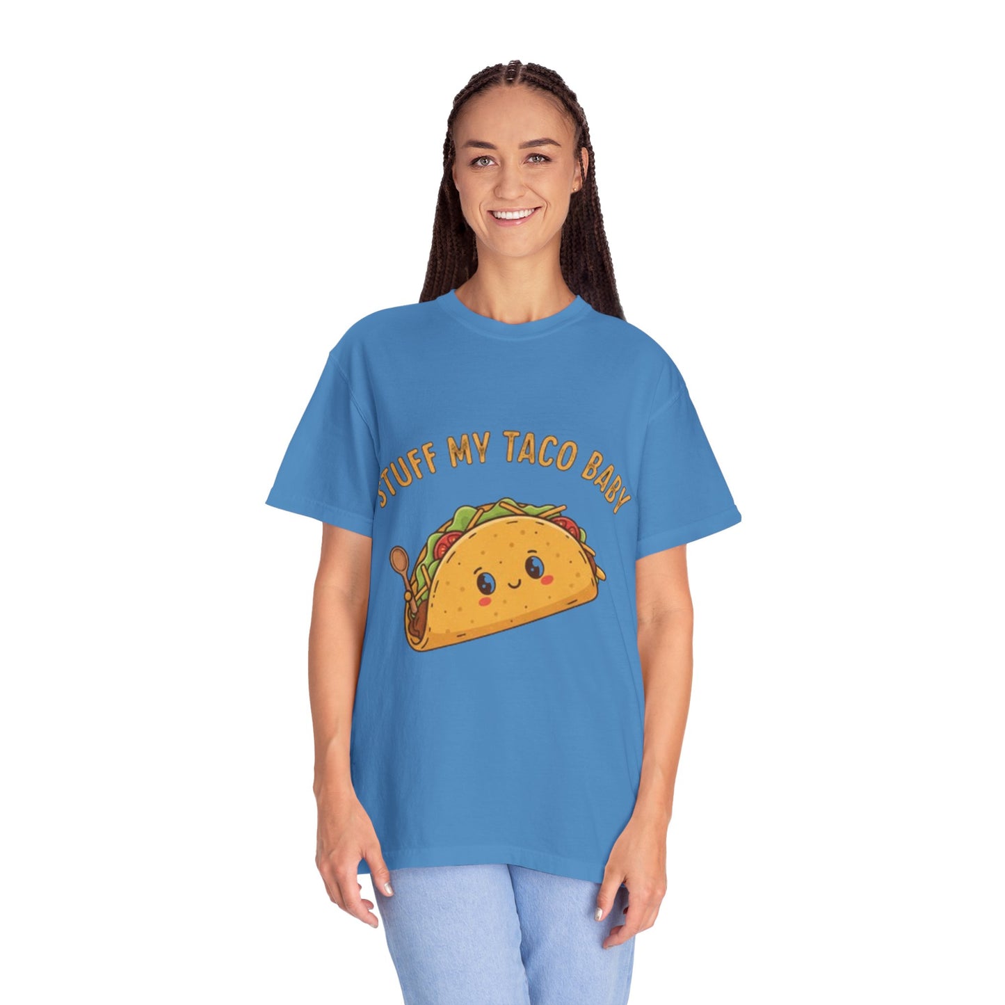 Cute Taco T-Shirt — 'Stuff My Taco Baby' / 'Pork It Good' Graphic Tee