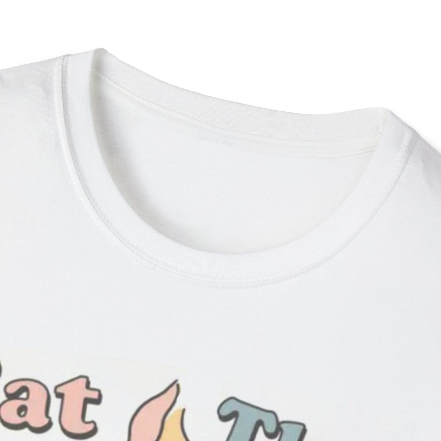 Eat the Rich Unisex Softstyle T-Shirt | Casual Graphic Tee, Statement Shirt, Unique Gift, Art Illustration, Social Commentary Wear