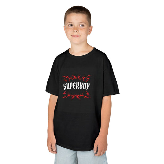 Superboy Kids Tee, Fun Youth Shirt, Children's Superhero Apparel, Birthday Gift for Boys, Everyday Playwear