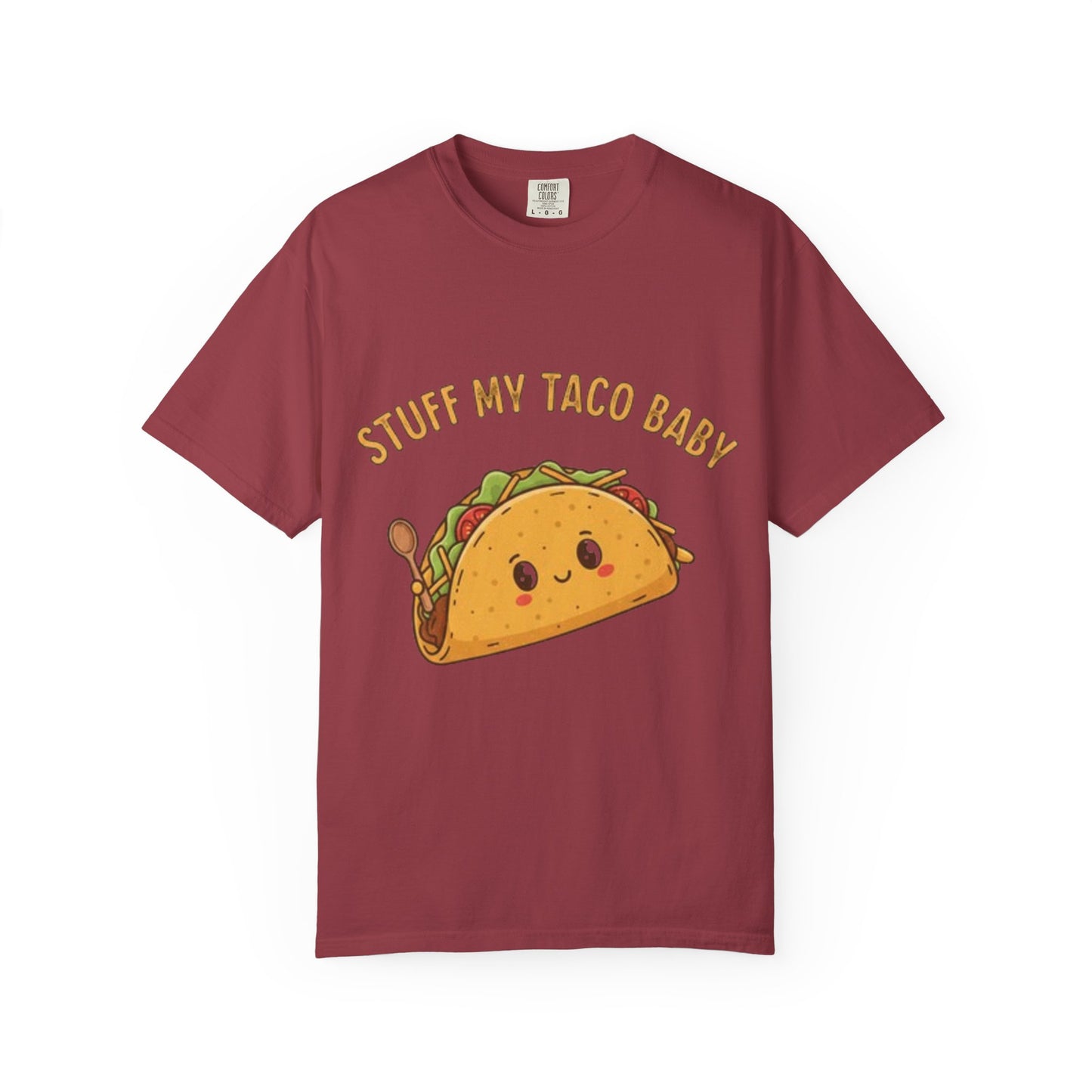 Cute Taco T-Shirt — 'Stuff My Taco Baby' / 'Pork It Good' Graphic Tee