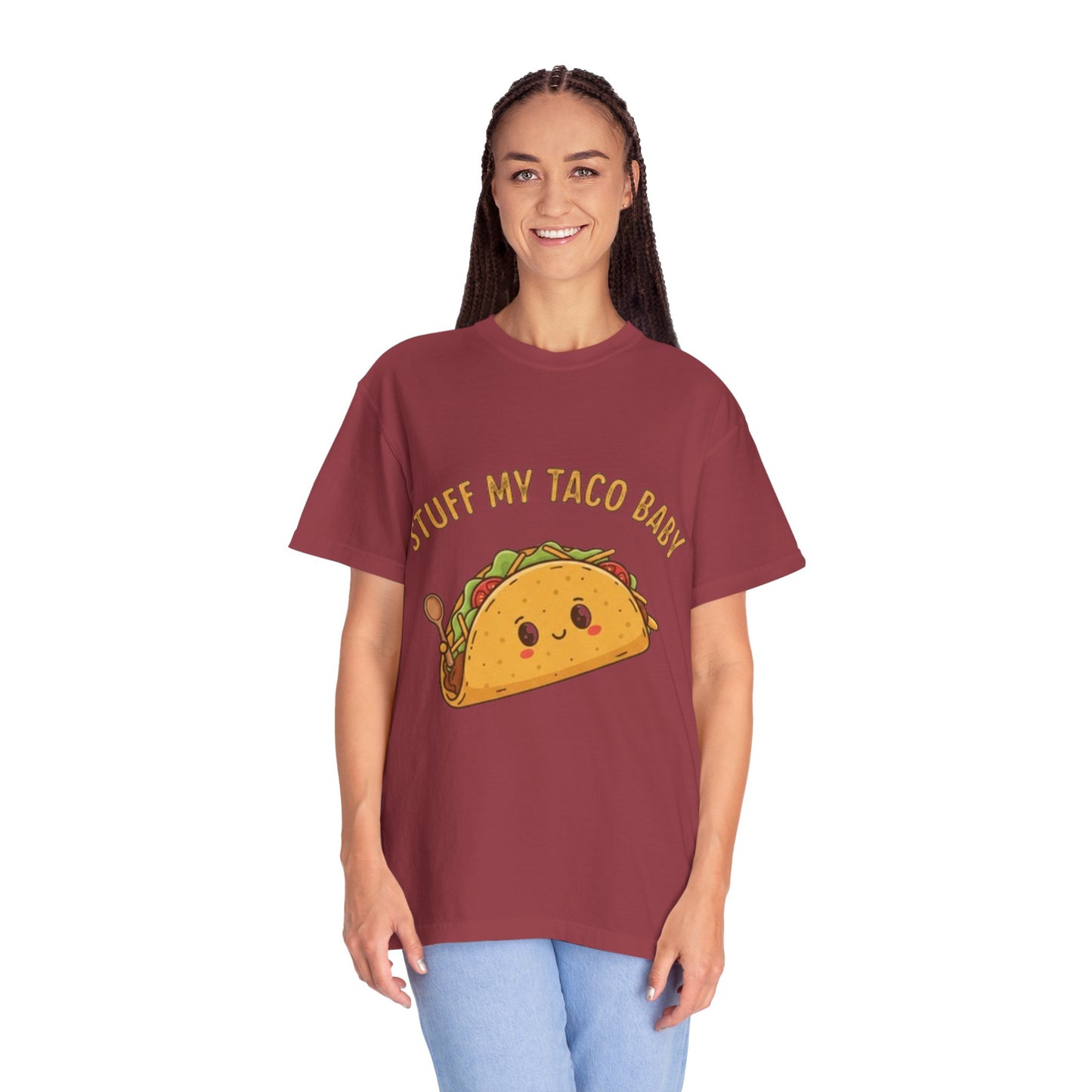 Cute Taco T-Shirt — 'Stuff My Taco Baby' / 'Pork It Good' Graphic Tee