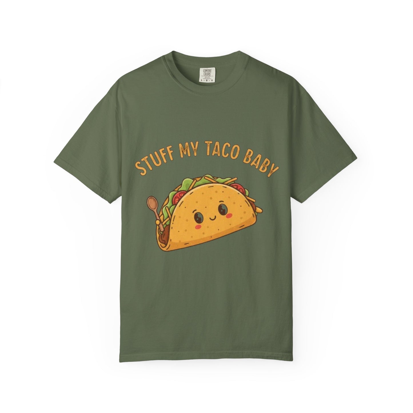 Cute Taco T-Shirt — 'Stuff My Taco Baby' / 'Pork It Good' Graphic Tee