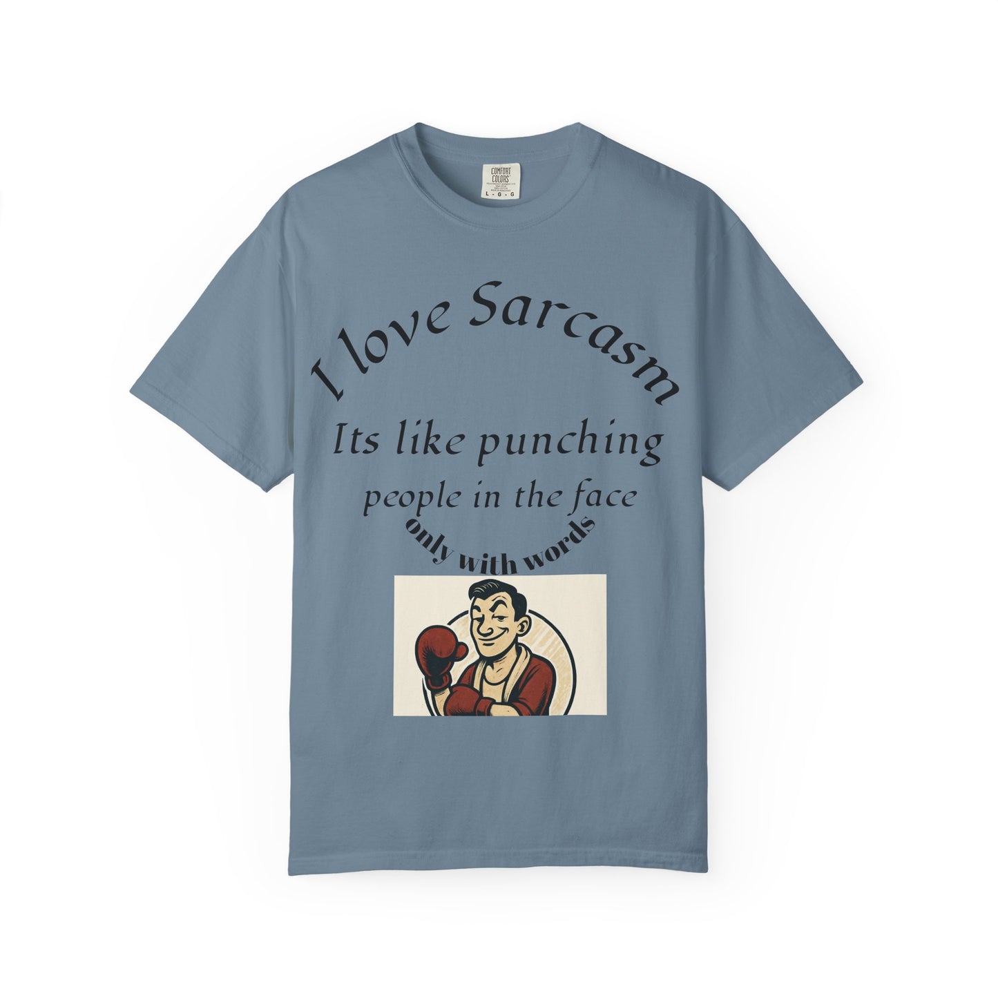 Sarcastic Punch T-Shirt - Humor Tee, Gift for Sarcasm Lovers, Unisex Apparel, Funny Graphic Top, Casual Wear