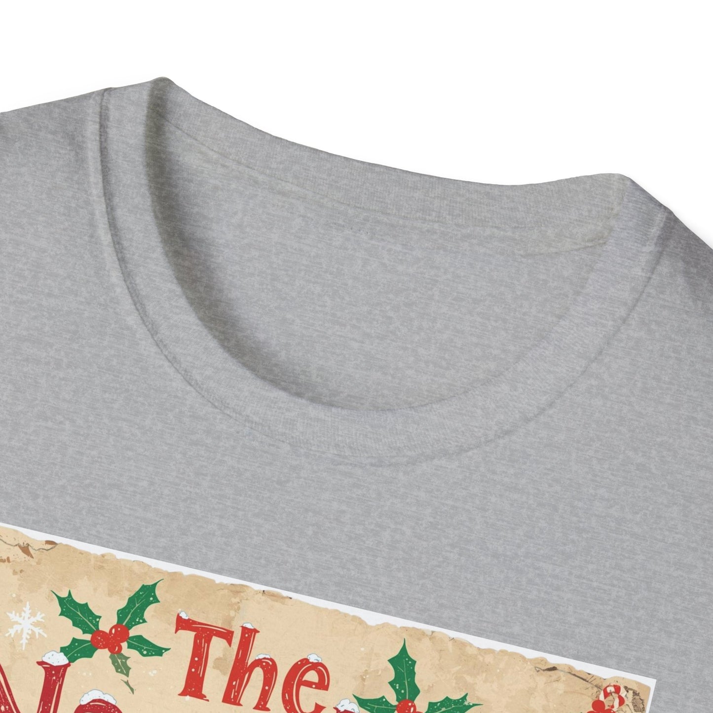 The Naughty List T-Shirt — Funny Santa Carrying Elf Christmas Tee