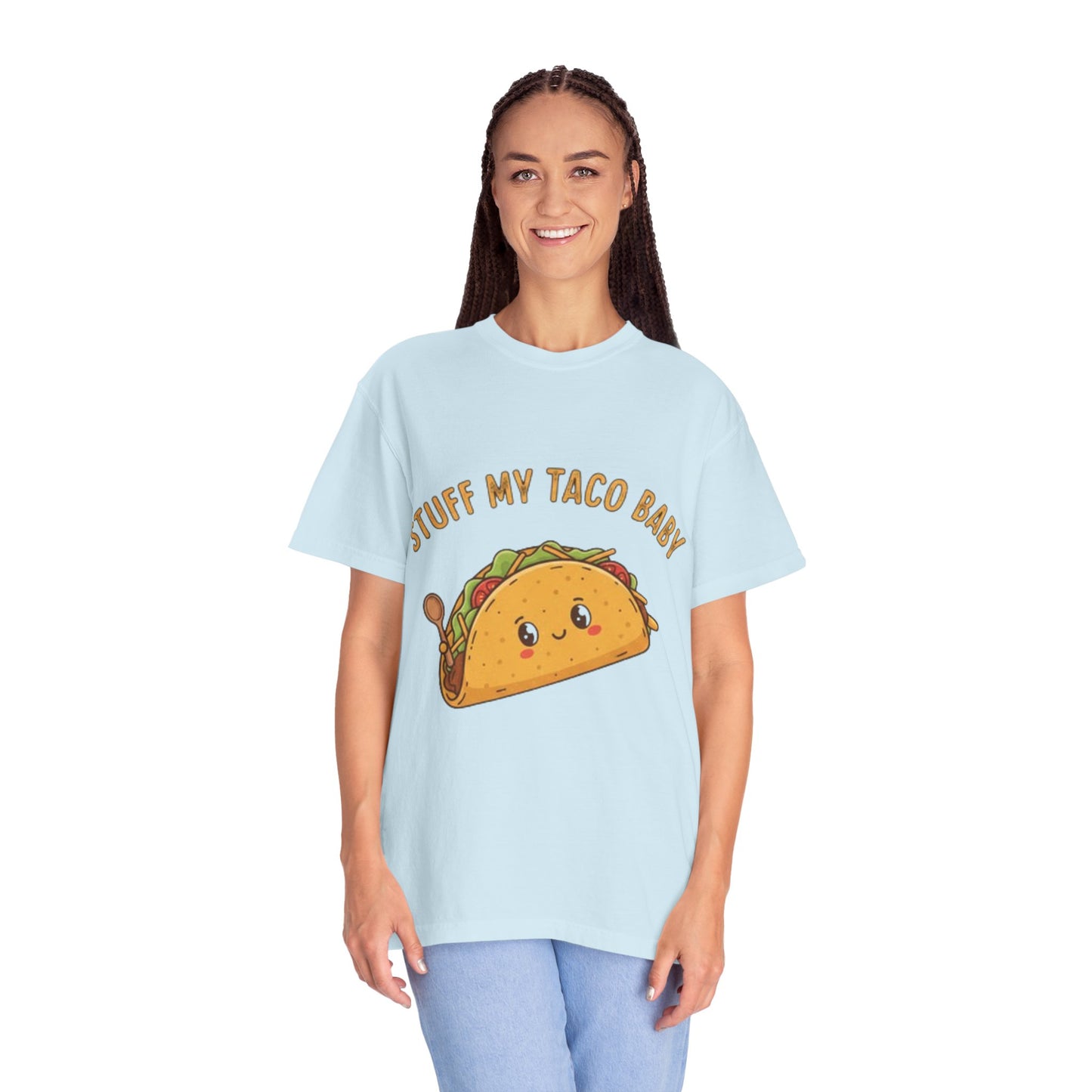Cute Taco T-Shirt — 'Stuff My Taco Baby' / 'Pork It Good' Graphic Tee