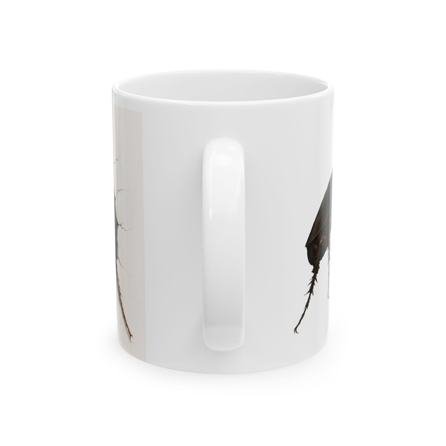 Cockroach Ceramic Mug | Funny Gift for Insect Lovers | Kitchen Decor | 11oz & 15oz Sizes | Unique Homeware | Gift for Him/Her