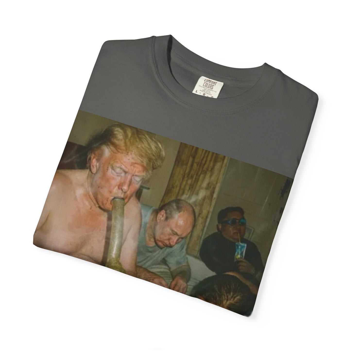 Humorous Unisex Garment-Dyed T-shirt, Funny Tee, Gift for Friends, Casual Wear, Party Shirt, Unique Design