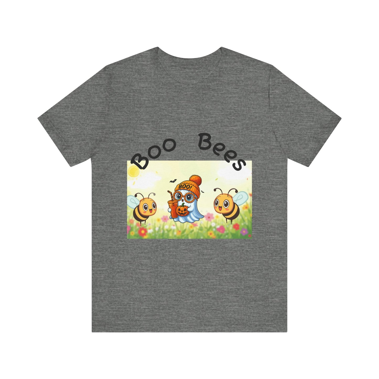 Cute Boo Bees Graphic Tee for Bee Lovers, Funny Bees Shirt, Unisex Summer T-Shirt, Gift for Nature Enthusiasts, Pollinator Awareness