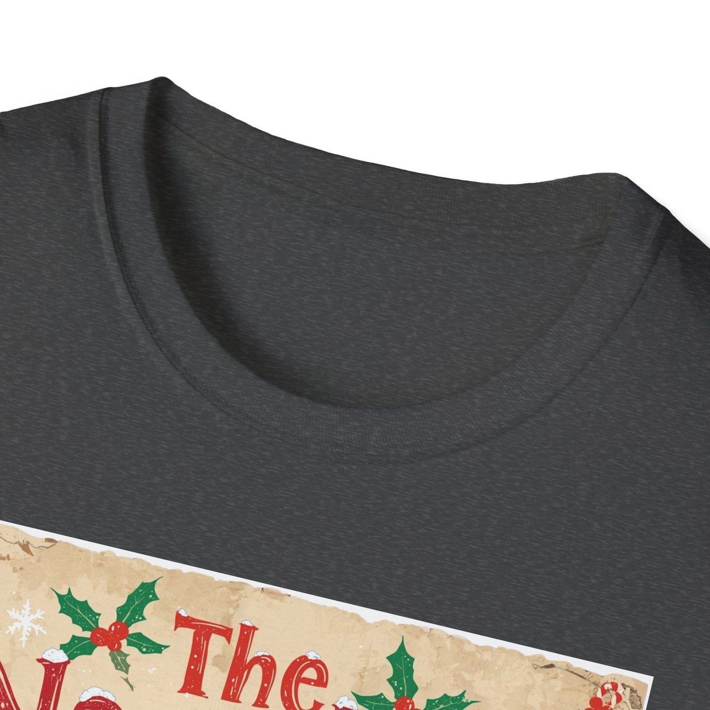 The Naughty List T-Shirt — Funny Santa Carrying Elf Christmas Tee