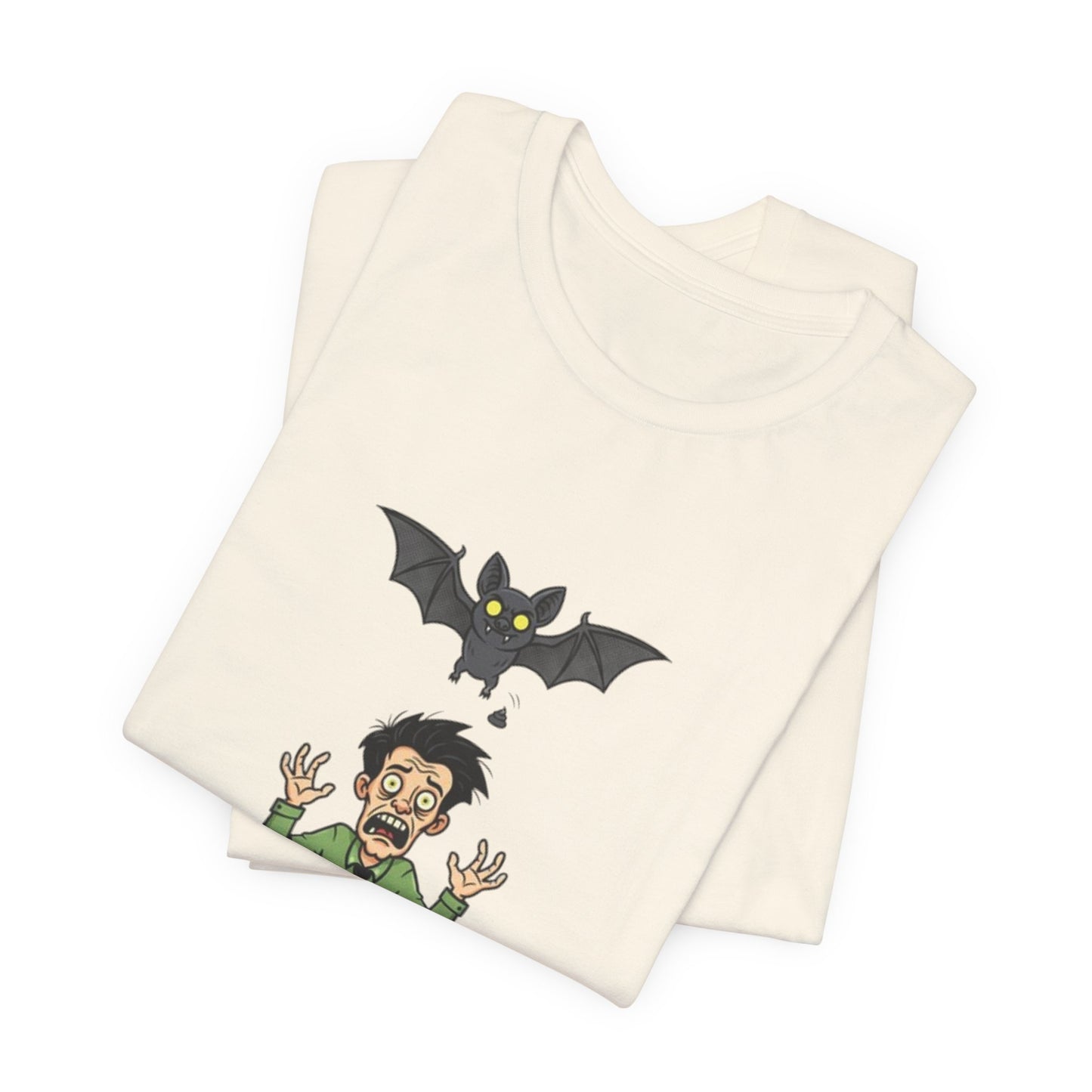 Batshit Crazy T‑Shirt — Funny Halloween Vampire/Bat Graphic Tee