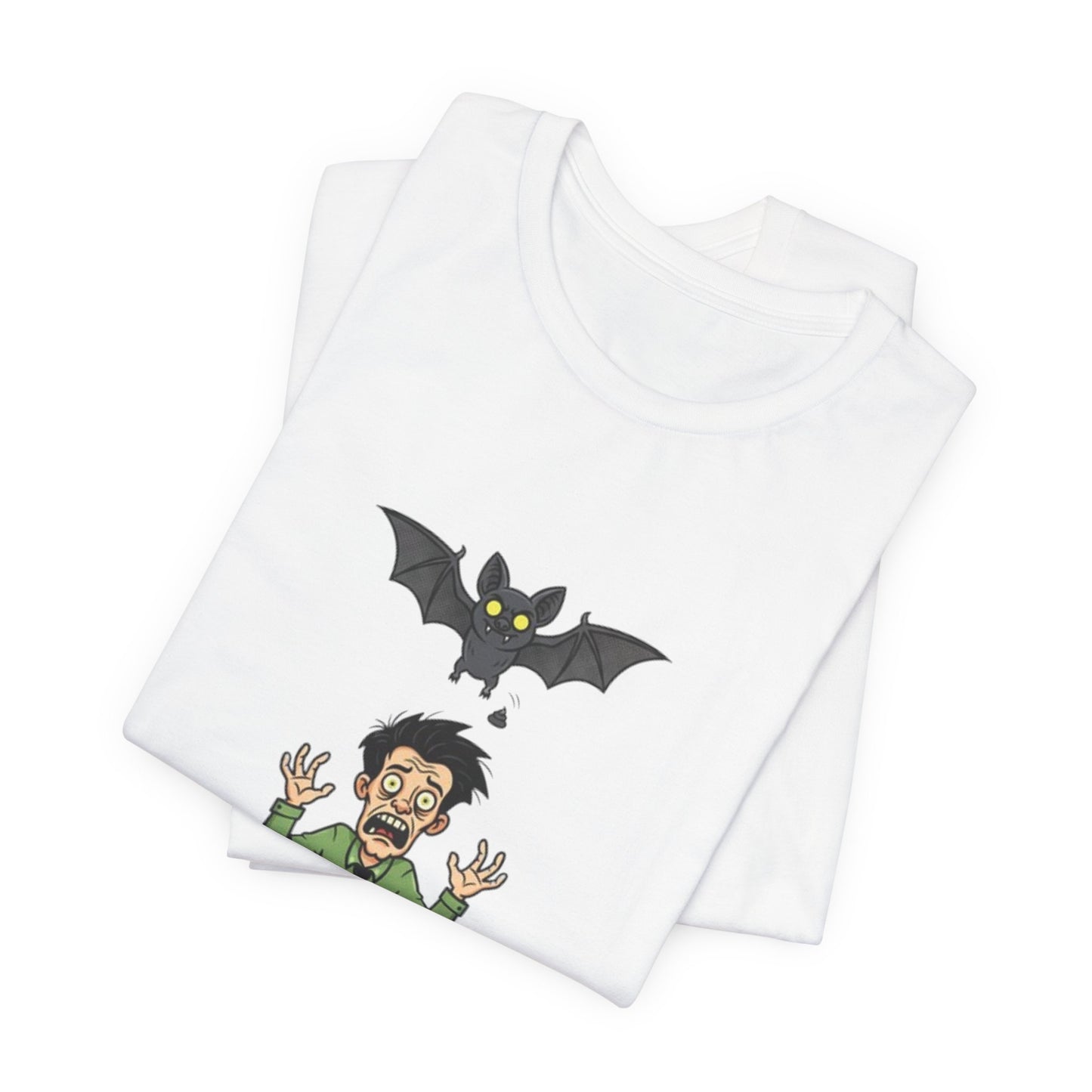Batshit Crazy T‑Shirt — Funny Halloween Vampire/Bat Graphic Tee