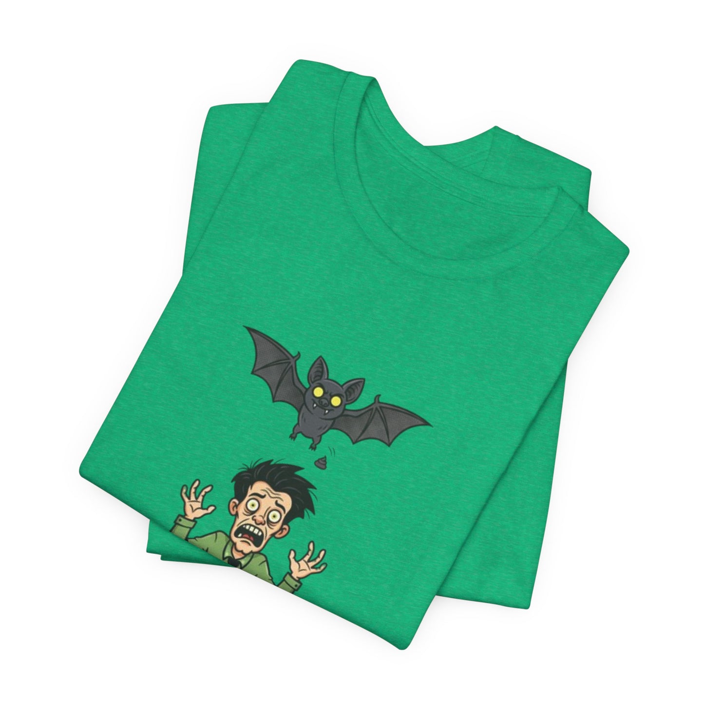 Batshit Crazy T‑Shirt — Funny Halloween Vampire/Bat Graphic Tee