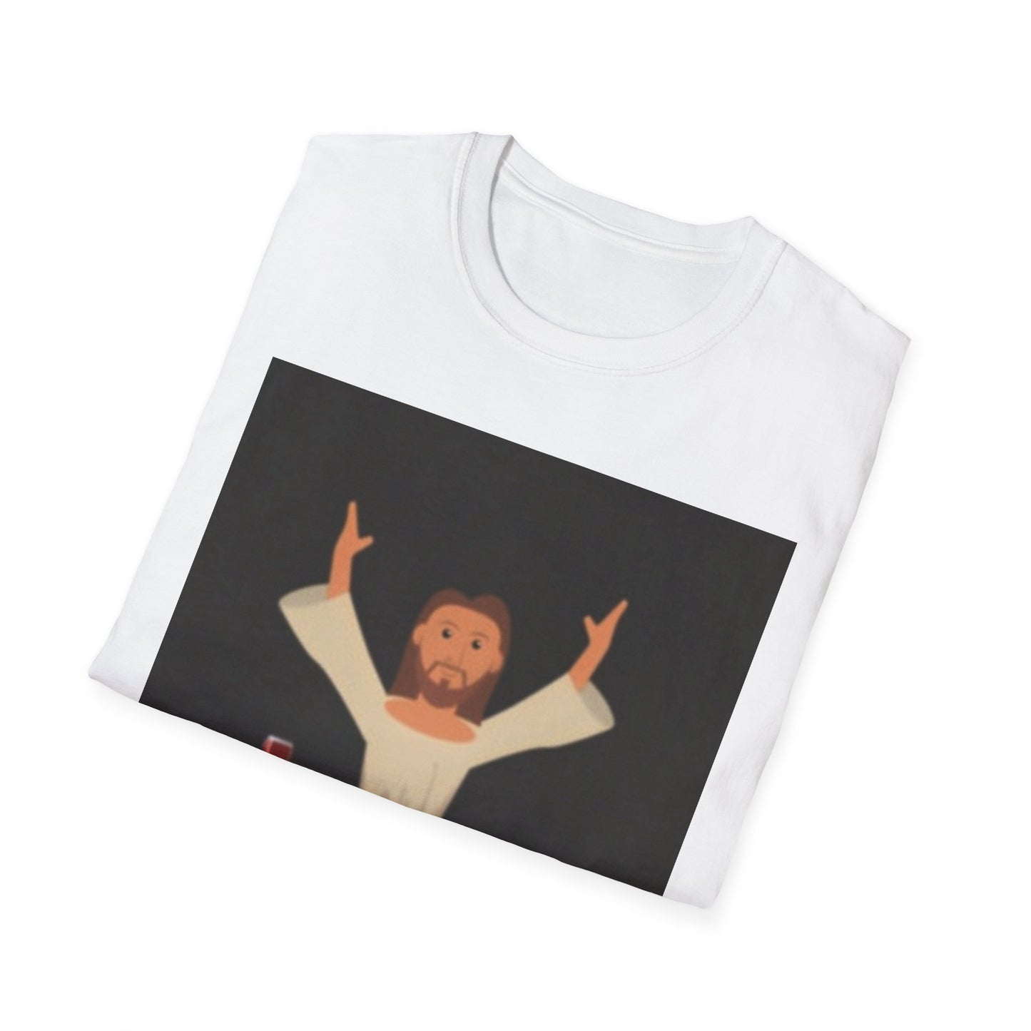 Cocaines Miracle Unisex Softstyle T-Shirt, Men's & Women's Tee, Funny Graphic Shirt, Humorous Gift, Casual Wear, Birthday Present