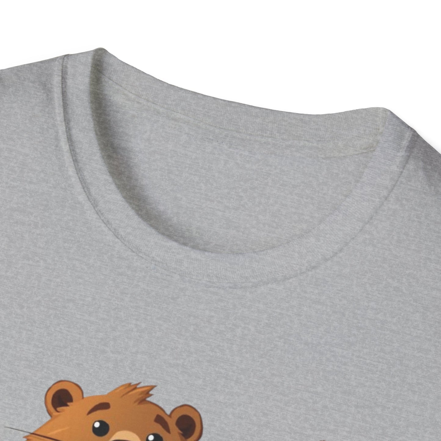 Beaver T-Shirt — Cute Cartoon Beaver with 'A Clean Beaver Always Gets More Wood' Funny Graphic Tee