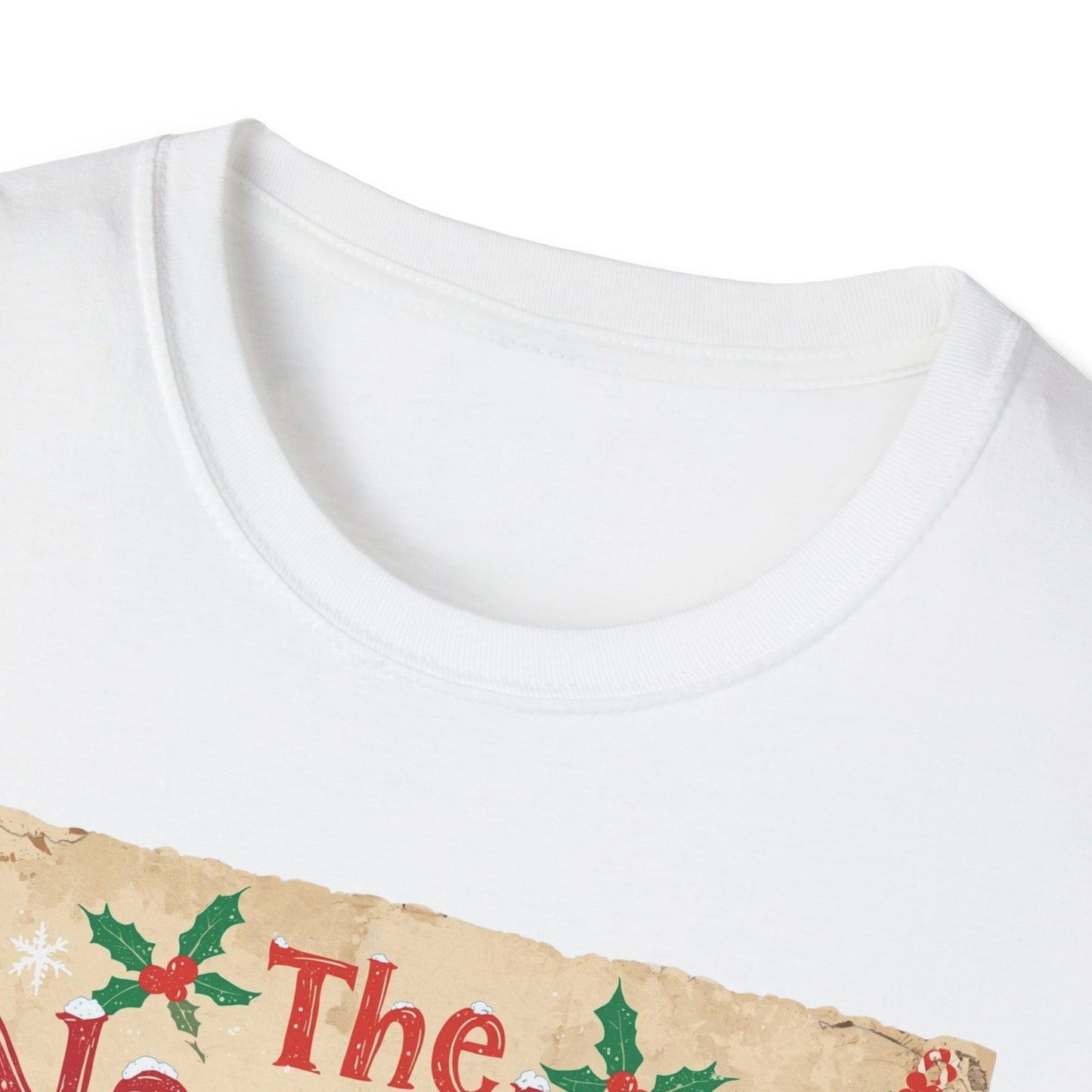 The Naughty List T-Shirt — Funny Santa Carrying Elf Christmas Tee