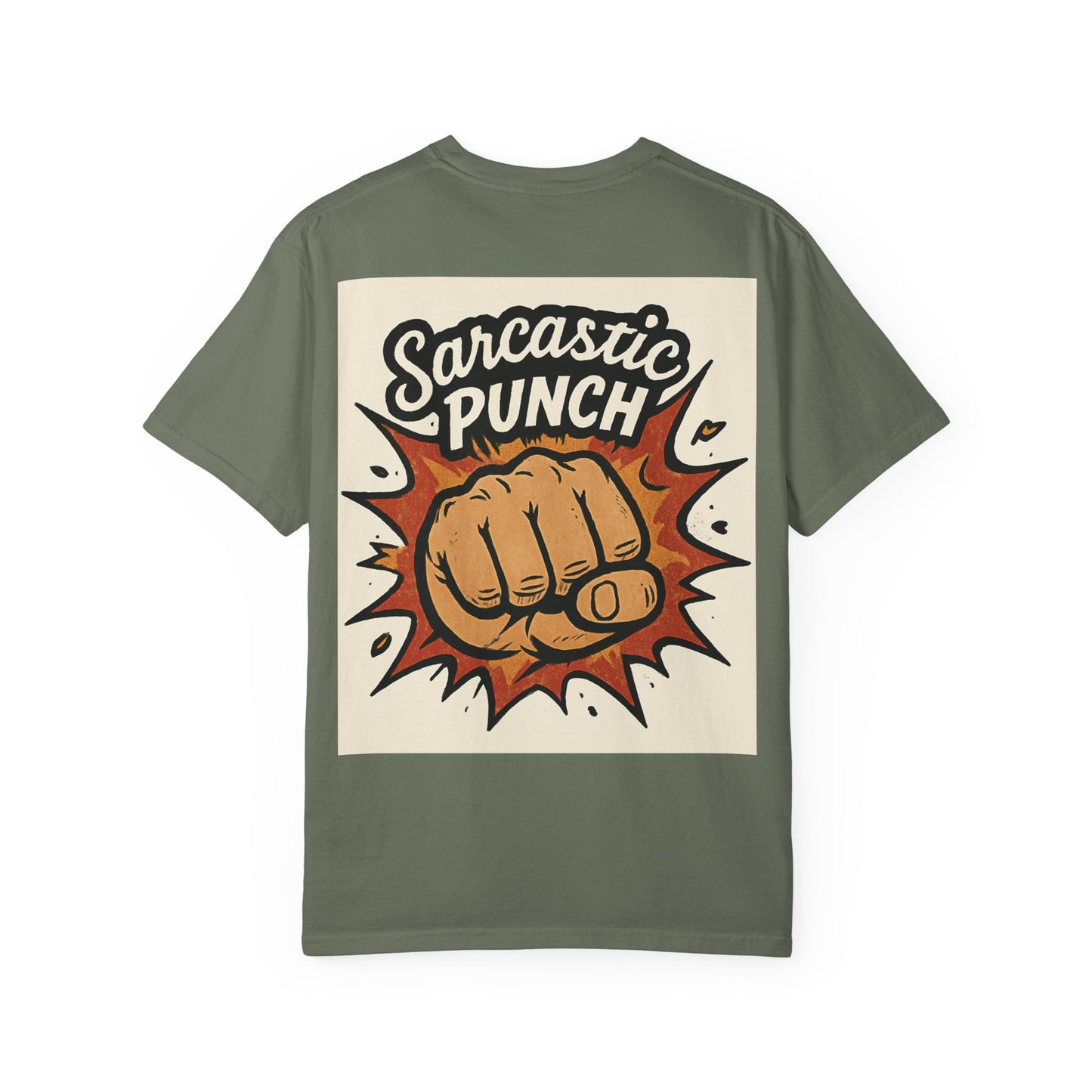 Sarcastic Punch T-Shirt - Humor Tee, Gift for Sarcasm Lovers, Unisex Apparel, Funny Graphic Top, Casual Wear