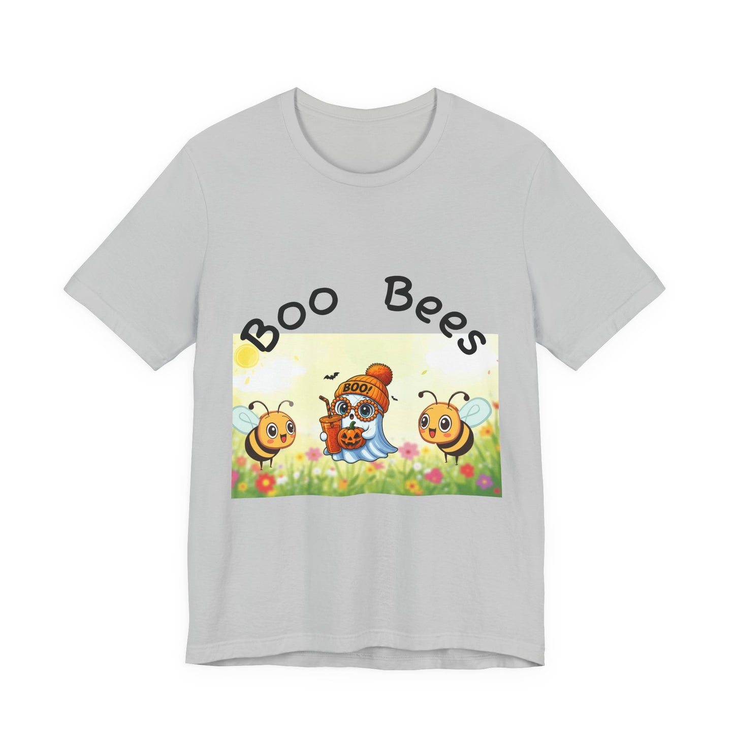 Cute Boo Bees Graphic Tee for Bee Lovers, Funny Bees Shirt, Unisex Summer T-Shirt, Gift for Nature Enthusiasts, Pollinator Awareness