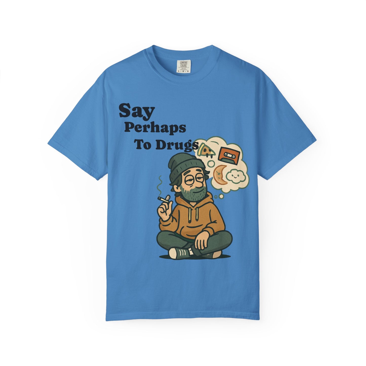 Chill Vibes T-Shirt with Humorous Graphic, Perfect for Casual Wear, Gift for Friends, Summer Outings, Festivals, and More