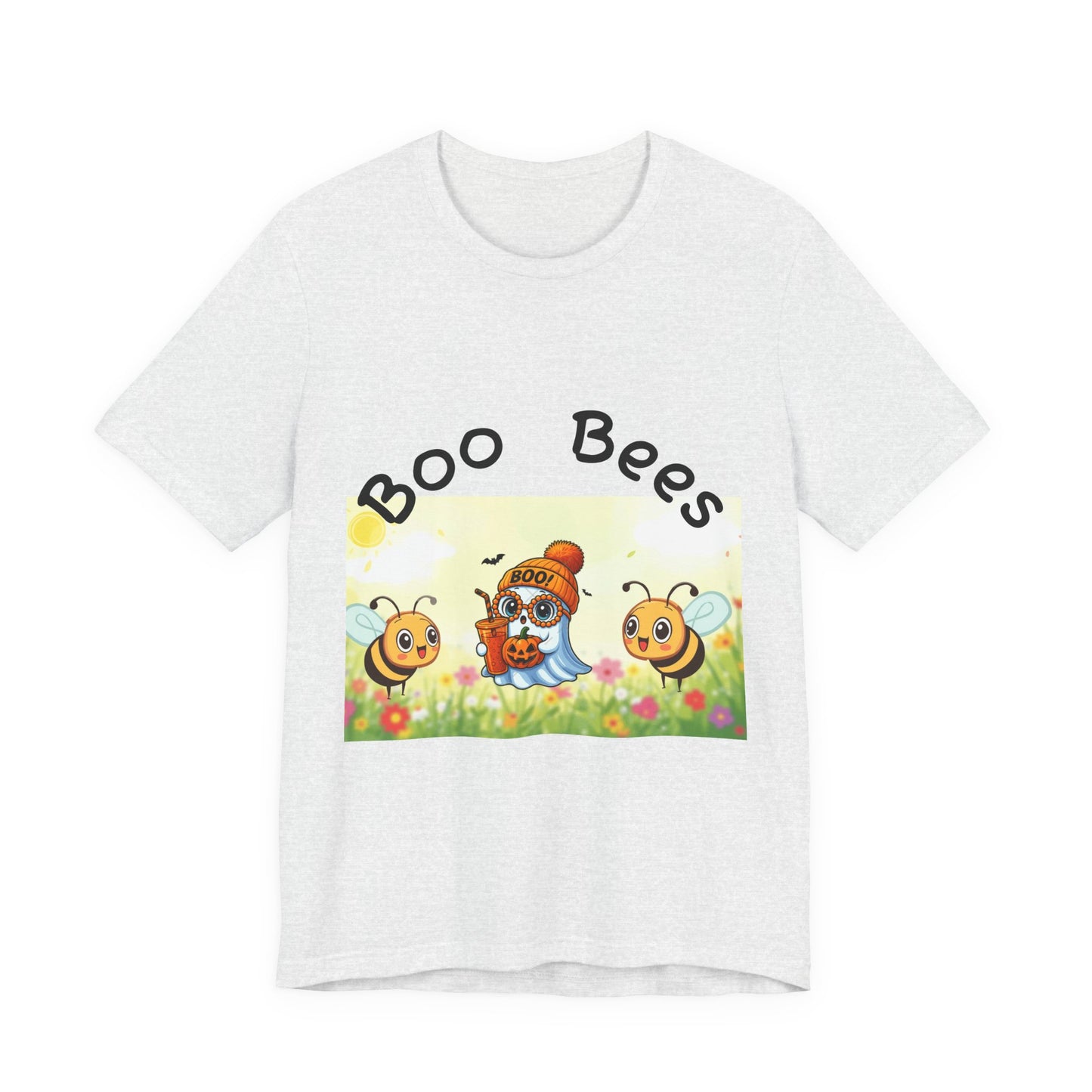 Cute Boo Bees Graphic Tee for Bee Lovers, Funny Bees Shirt, Unisex Summer T-Shirt, Gift for Nature Enthusiasts, Pollinator Awareness