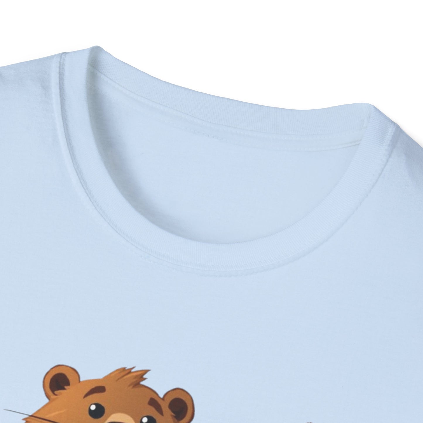 Beaver T-Shirt — Cute Cartoon Beaver with 'A Clean Beaver Always Gets More Wood' Funny Graphic Tee