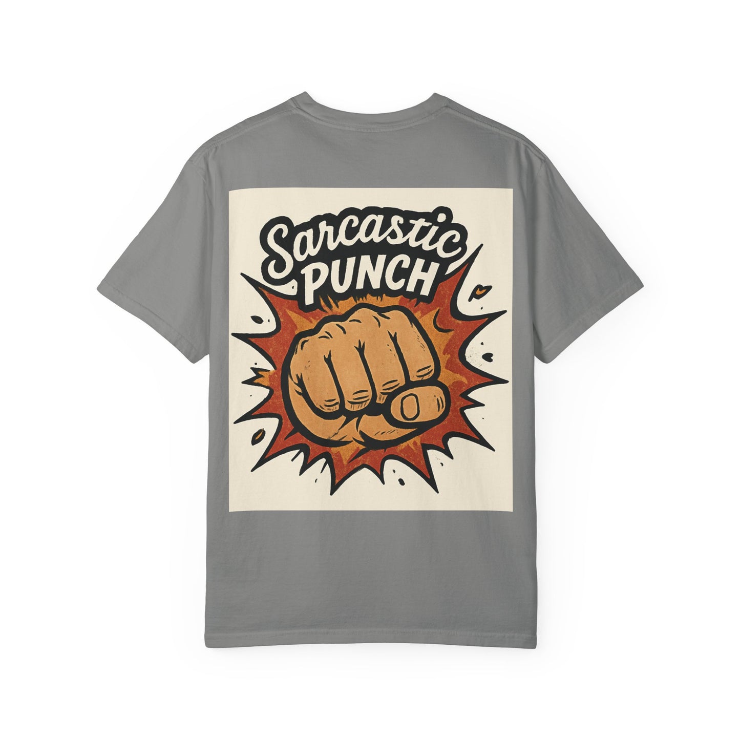 Sarcastic Punch T-Shirt - Humor Tee, Gift for Sarcasm Lovers, Unisex Apparel, Funny Graphic Top, Casual Wear