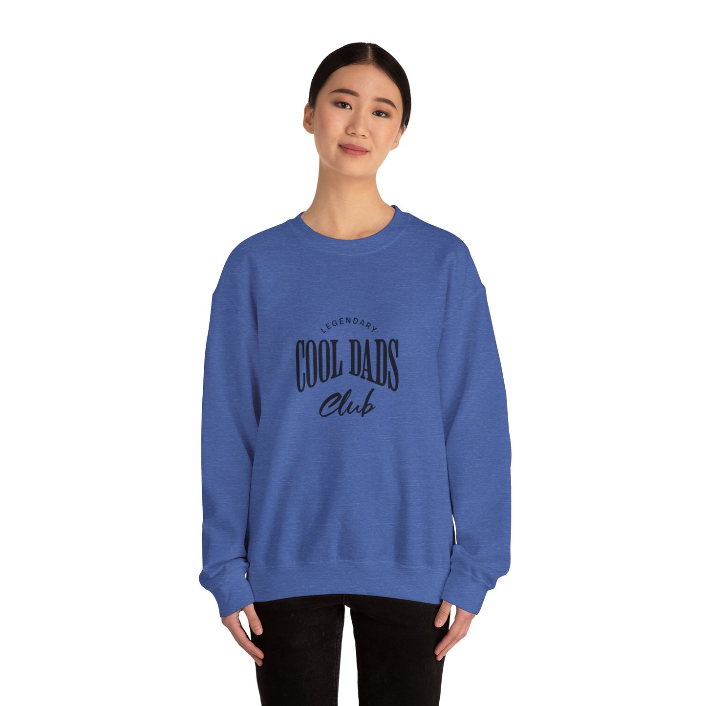 Legendary Cool Dads Crewneck Sweatshirt, Dad Gift, Father's Day Apparel, Casual Dad Wear, Gift for New Dads, Cool Dads Club