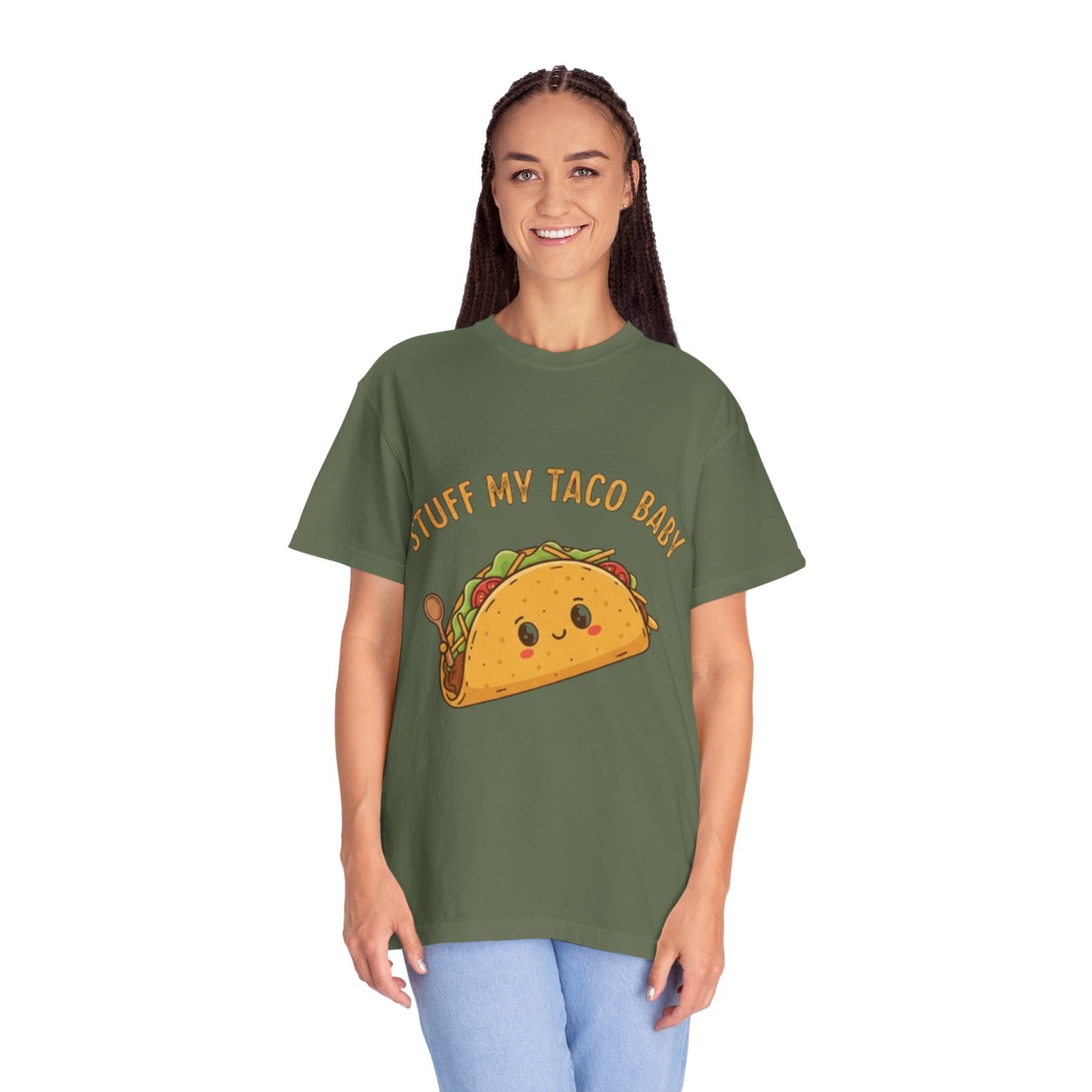 Cute Taco T-Shirt — 'Stuff My Taco Baby' / 'Pork It Good' Graphic Tee