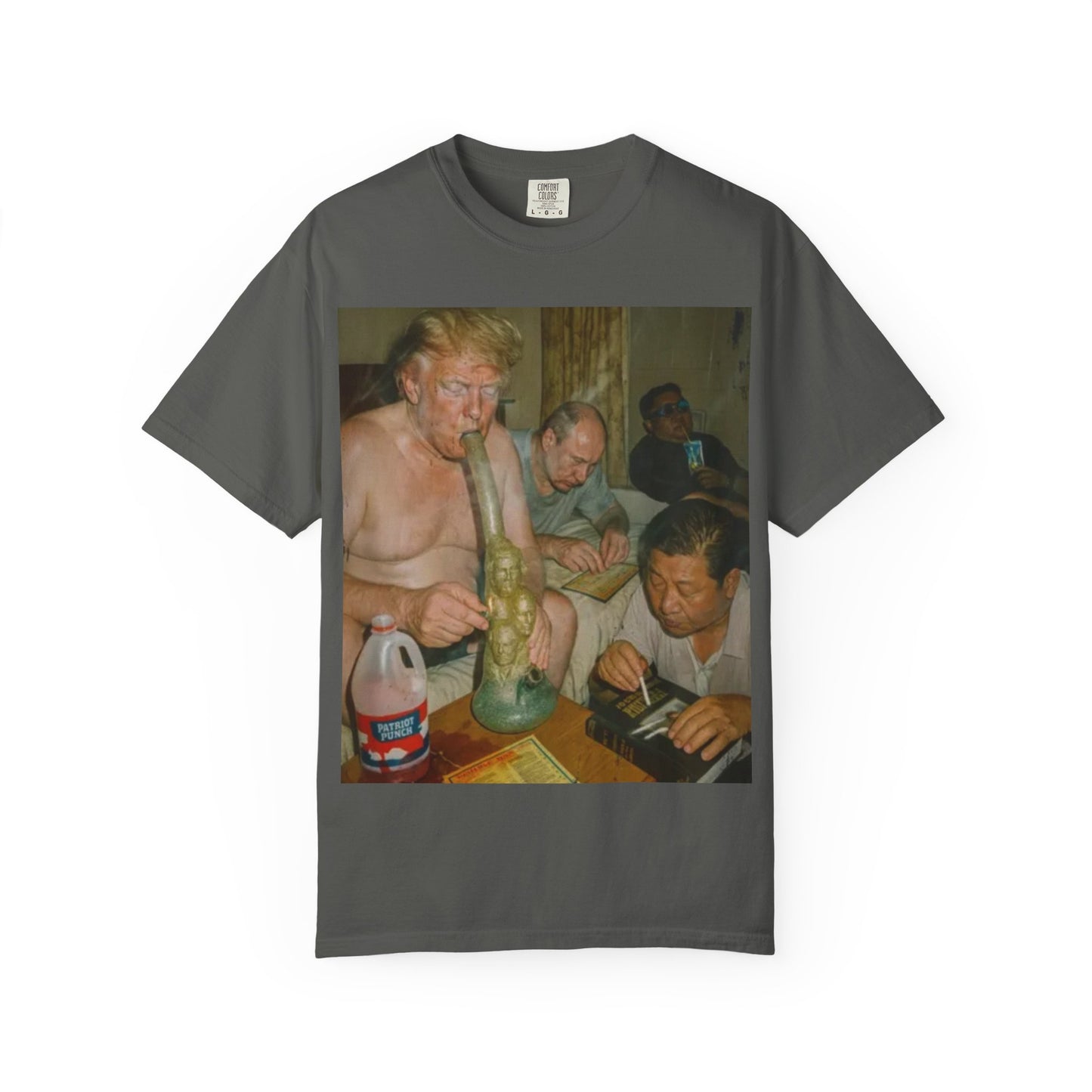 Humorous Unisex Garment-Dyed T-shirt, Funny Tee, Gift for Friends, Casual Wear, Party Shirt, Unique Design