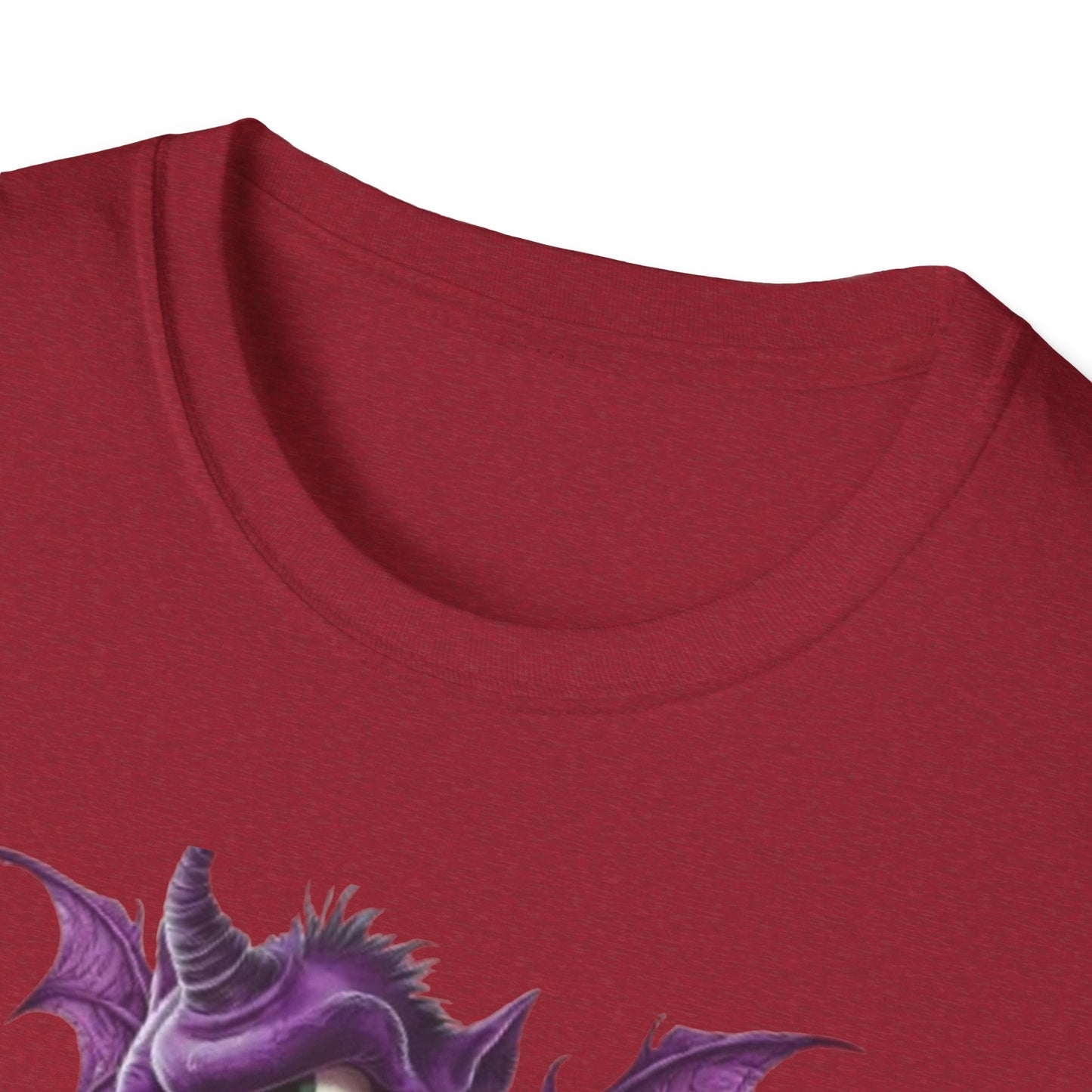 Cute Purple Monster T-Shirt — Playful Bat Creature Graphic Tee