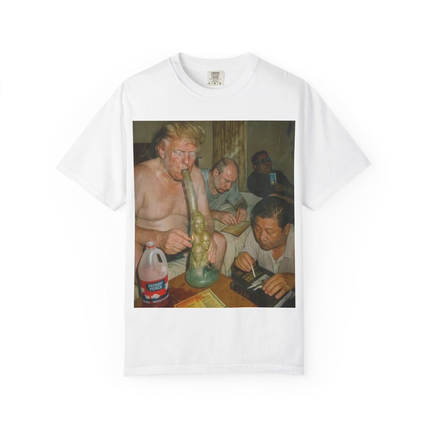 Humorous Unisex Garment-Dyed T-shirt, Funny Tee, Gift for Friends, Casual Wear, Party Shirt, Unique Design