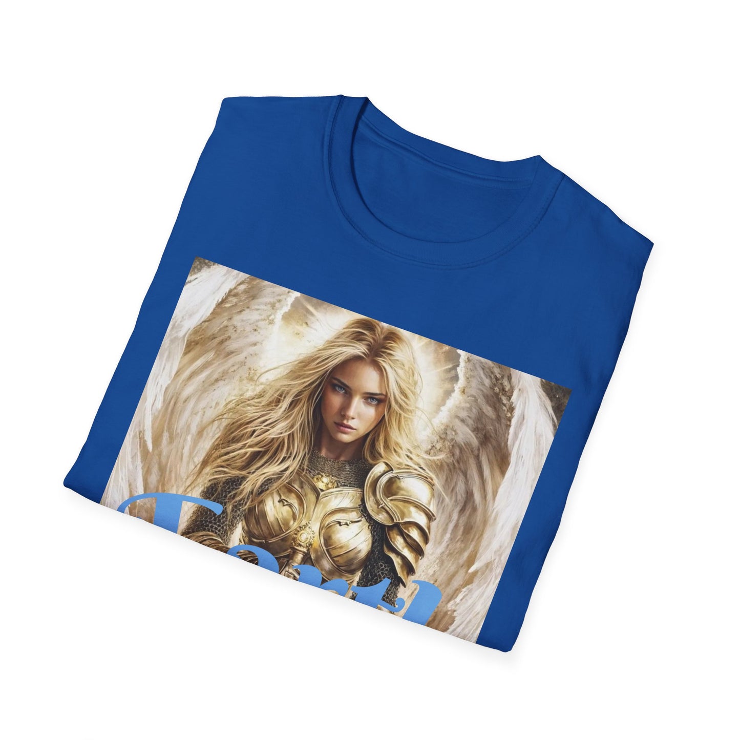 Earth Angel Unisex Softstyle T-Shirt, Inspirational Tee, Casual Wear, Gift for Her, Spiritual Shirt, Unique Graphic Shirt
