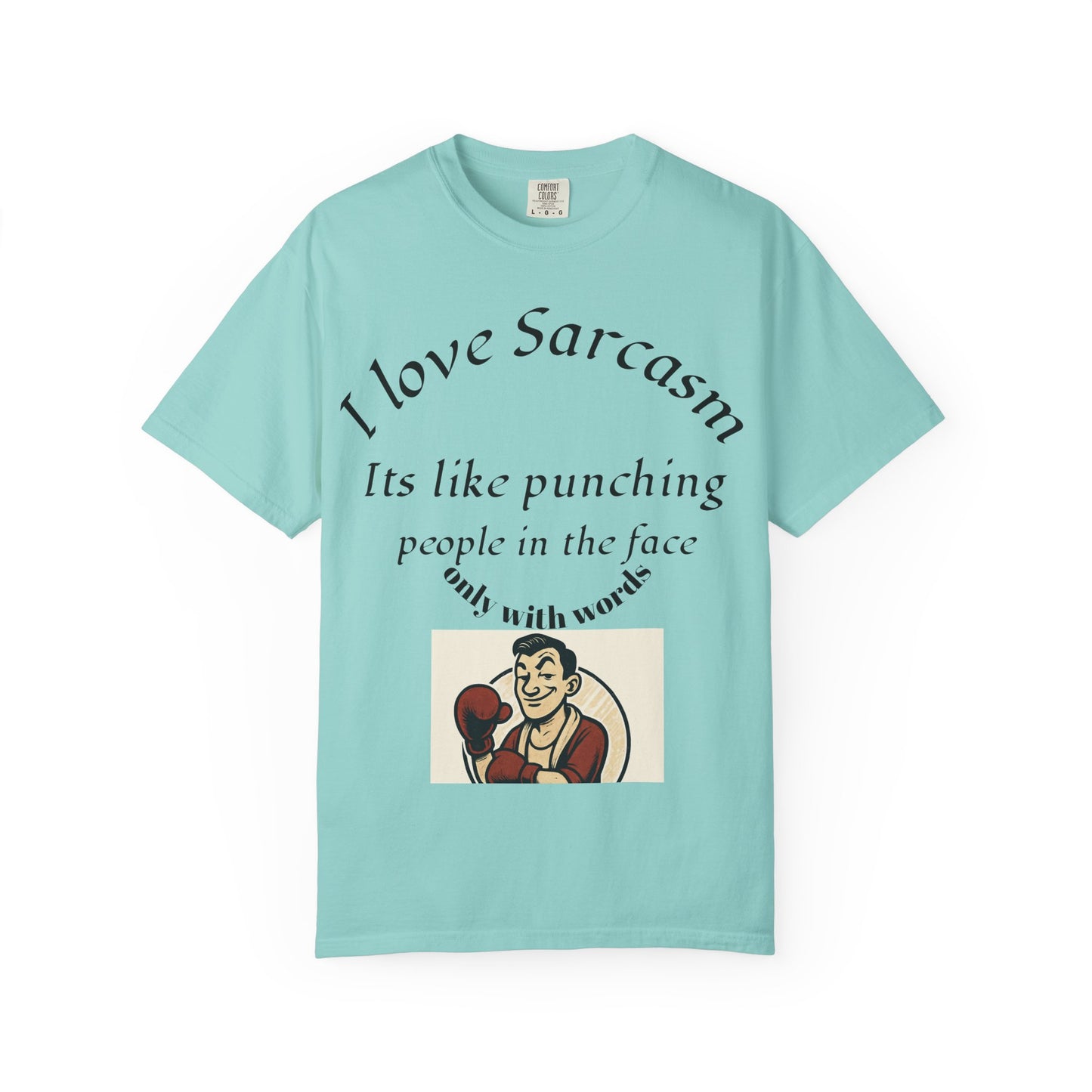 Sarcastic Punch T-Shirt - Humor Tee, Gift for Sarcasm Lovers, Unisex Apparel, Funny Graphic Top, Casual Wear